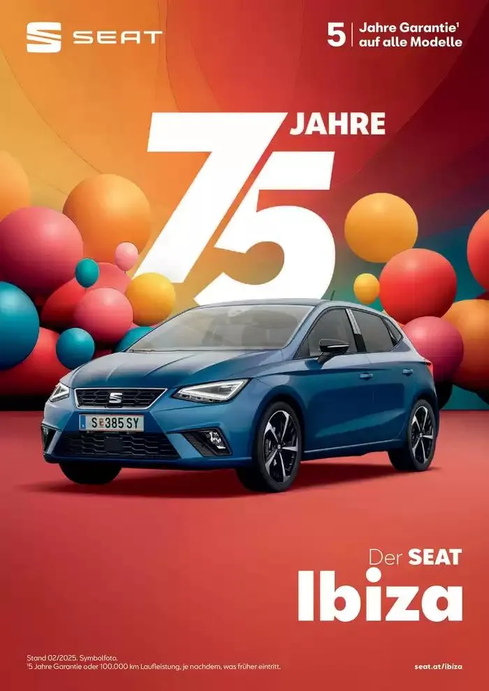 Seat Ibiza von 4. Februar bis 26. Jänner 2026 - Flugblätt seite  1