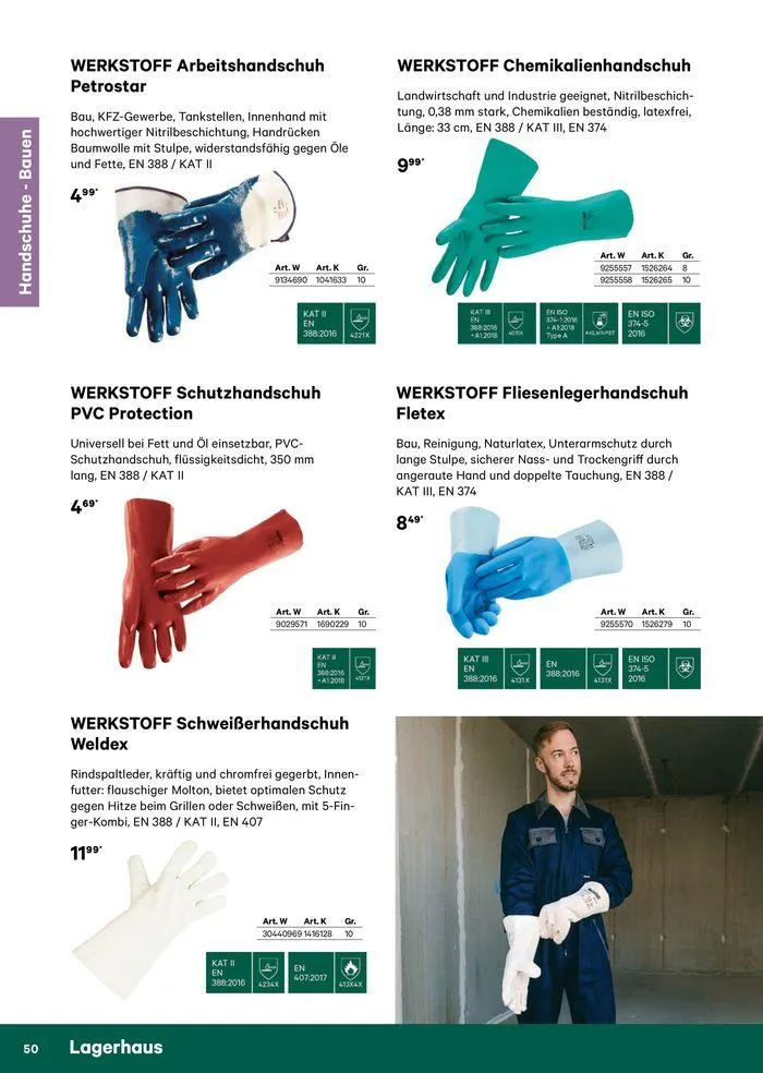 Katalog Bekleidung 2024 von 17. Mai bis 26. Mai 2024 - Flugblätt seite 50
