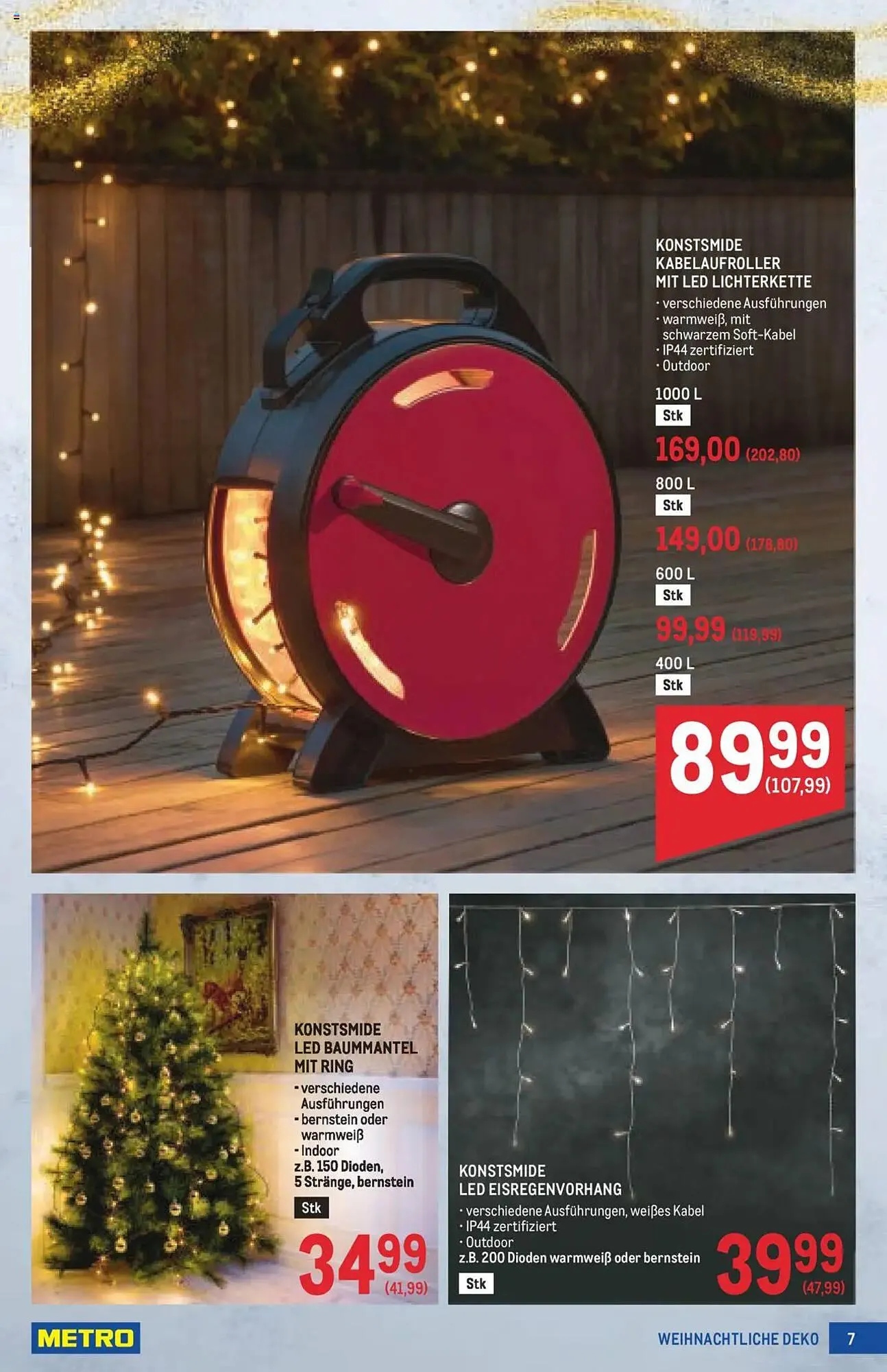 Metro Flugblatt von 16. Oktober bis 24. Dezember 2025 - Flugblätt seite 7