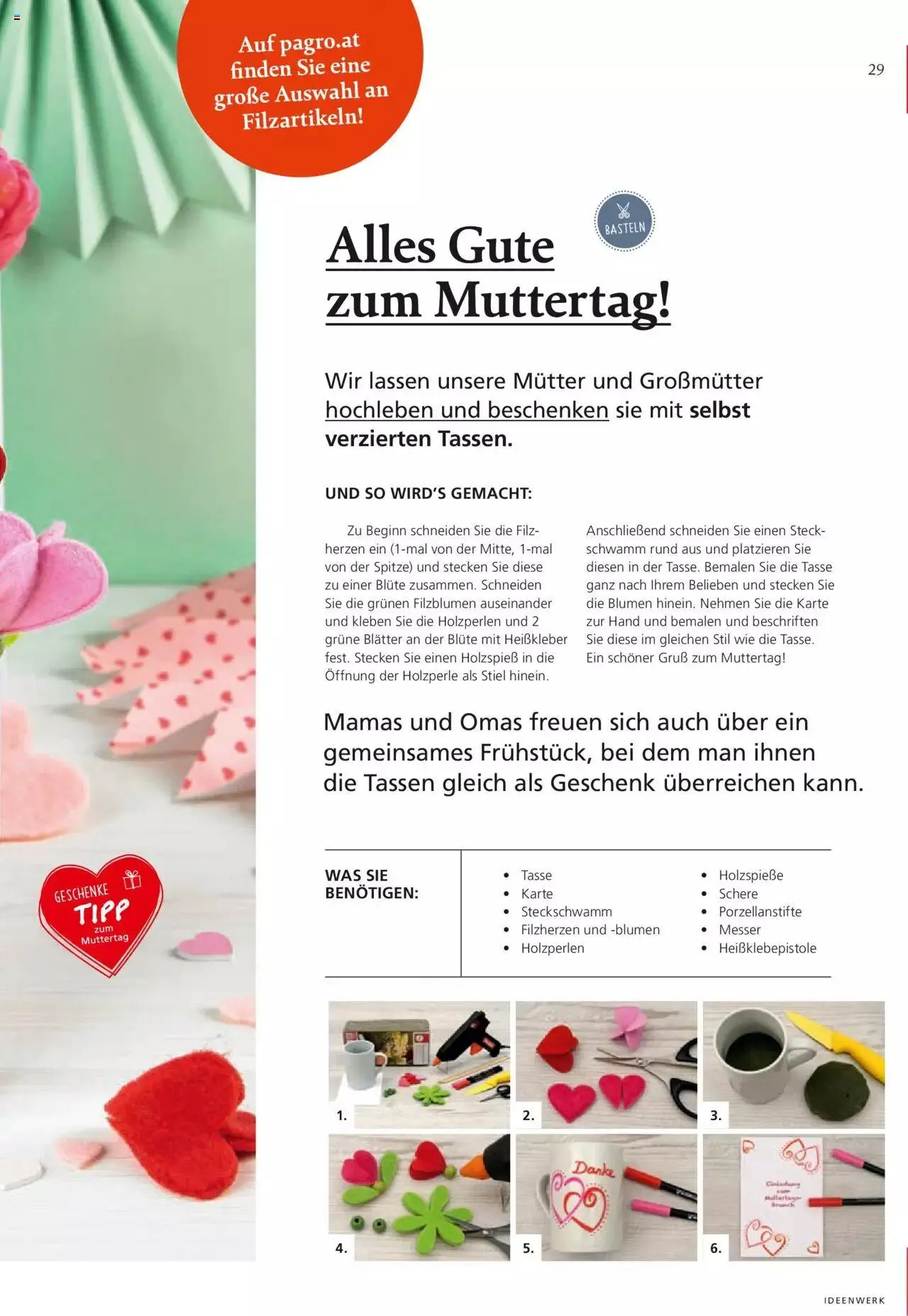 Pagro-Diskont Ideenwerk von 29. Februar bis 31. Dezember 2024 - Flugblätt seite  29