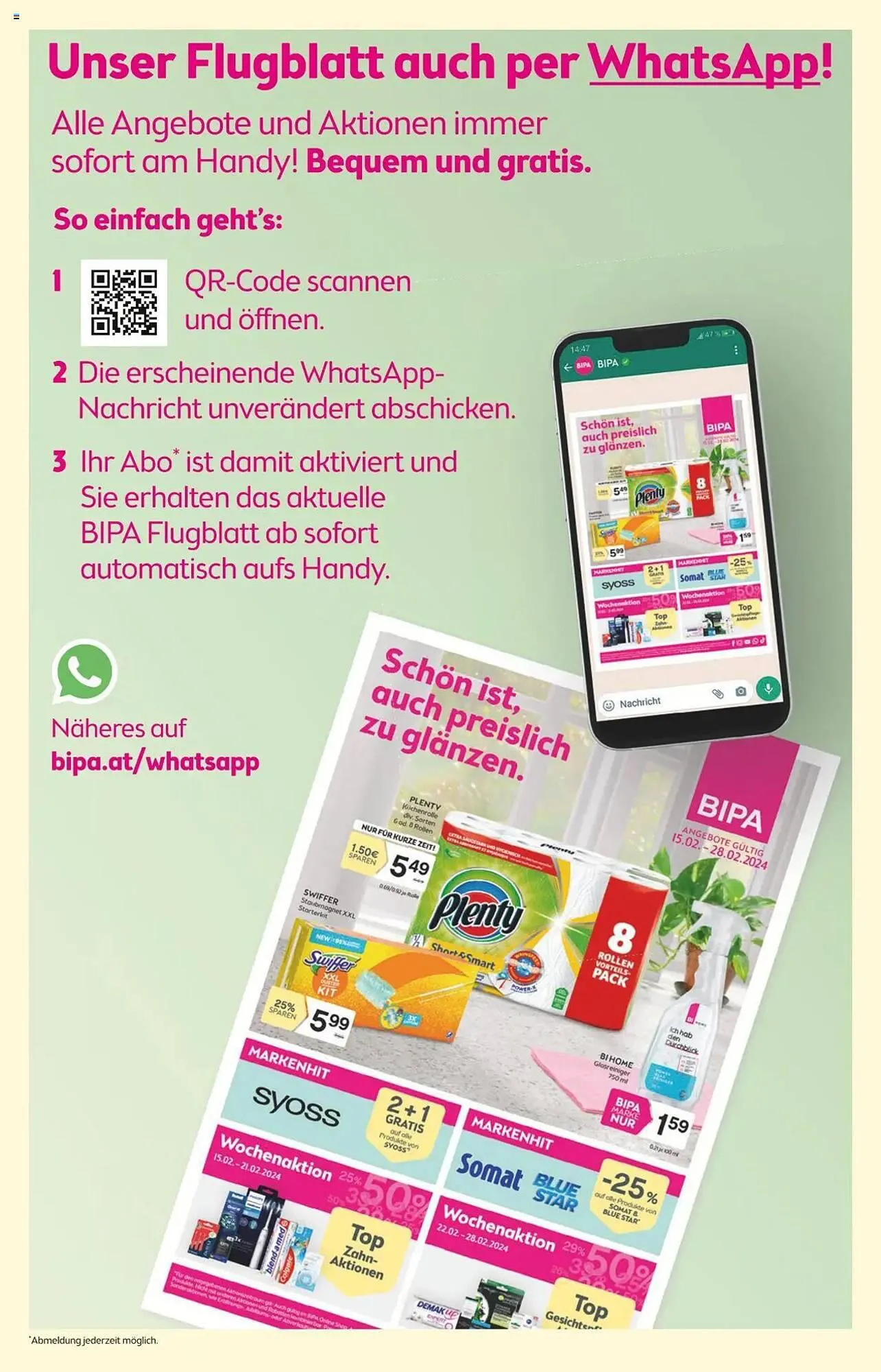 Bipa Flugblatt von 15. Februar bis 28. Februar 2024 - Flugblätt seite  11