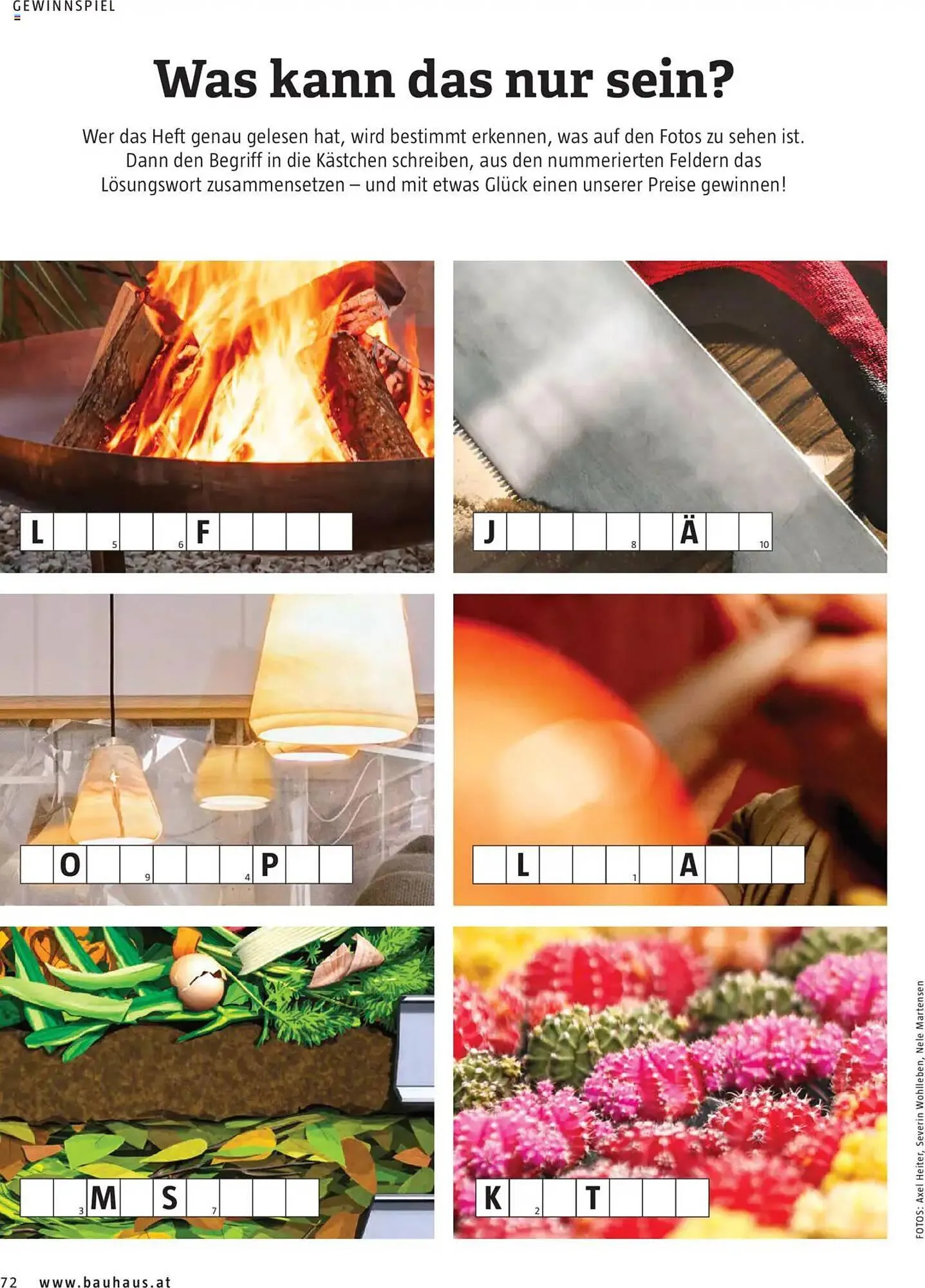 Bauhaus Flugblatt von 1. Oktober bis 31. März 2026 - Flugblätt seite 72