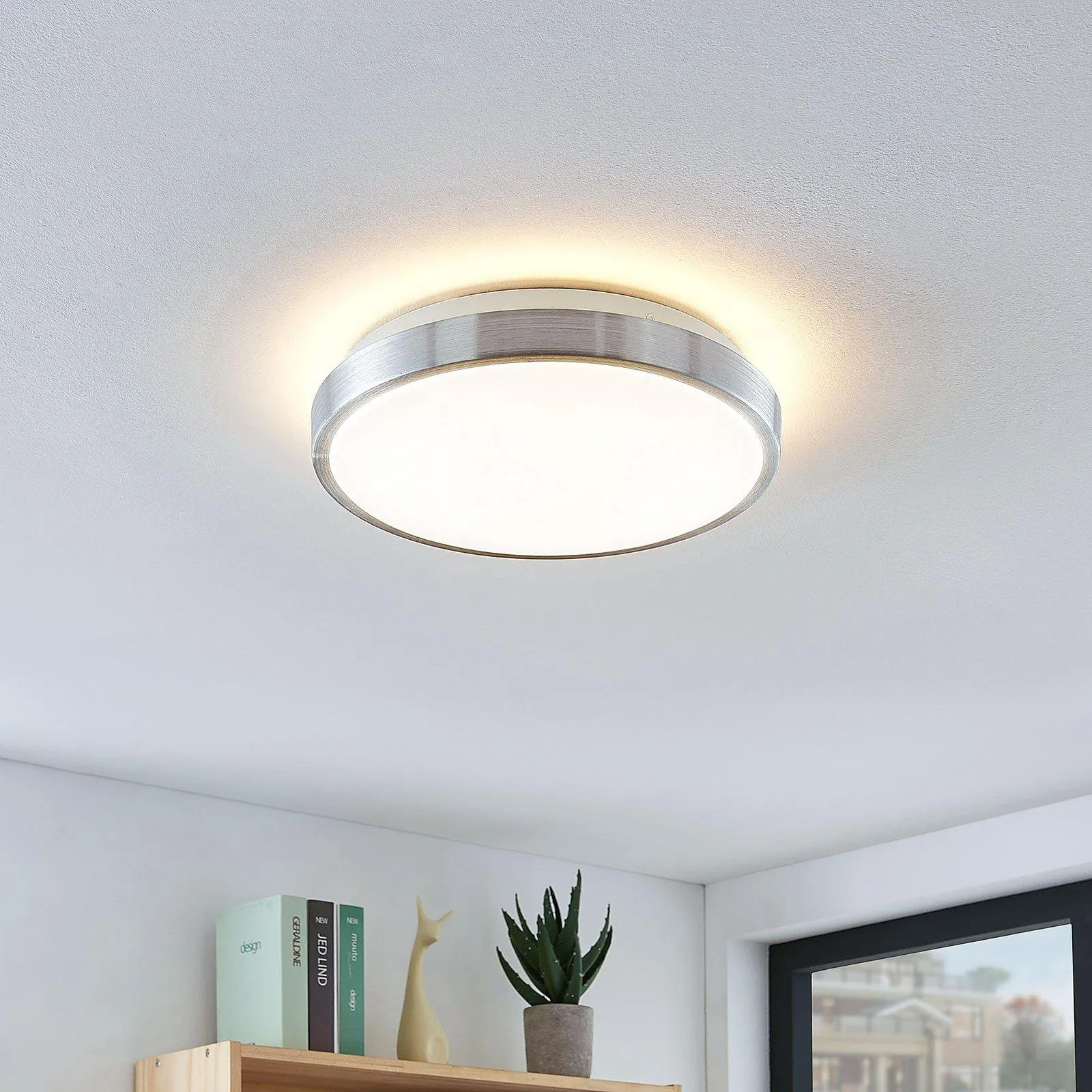 Lindby Emelie LED-Deckenlampe, rund, 27 cm