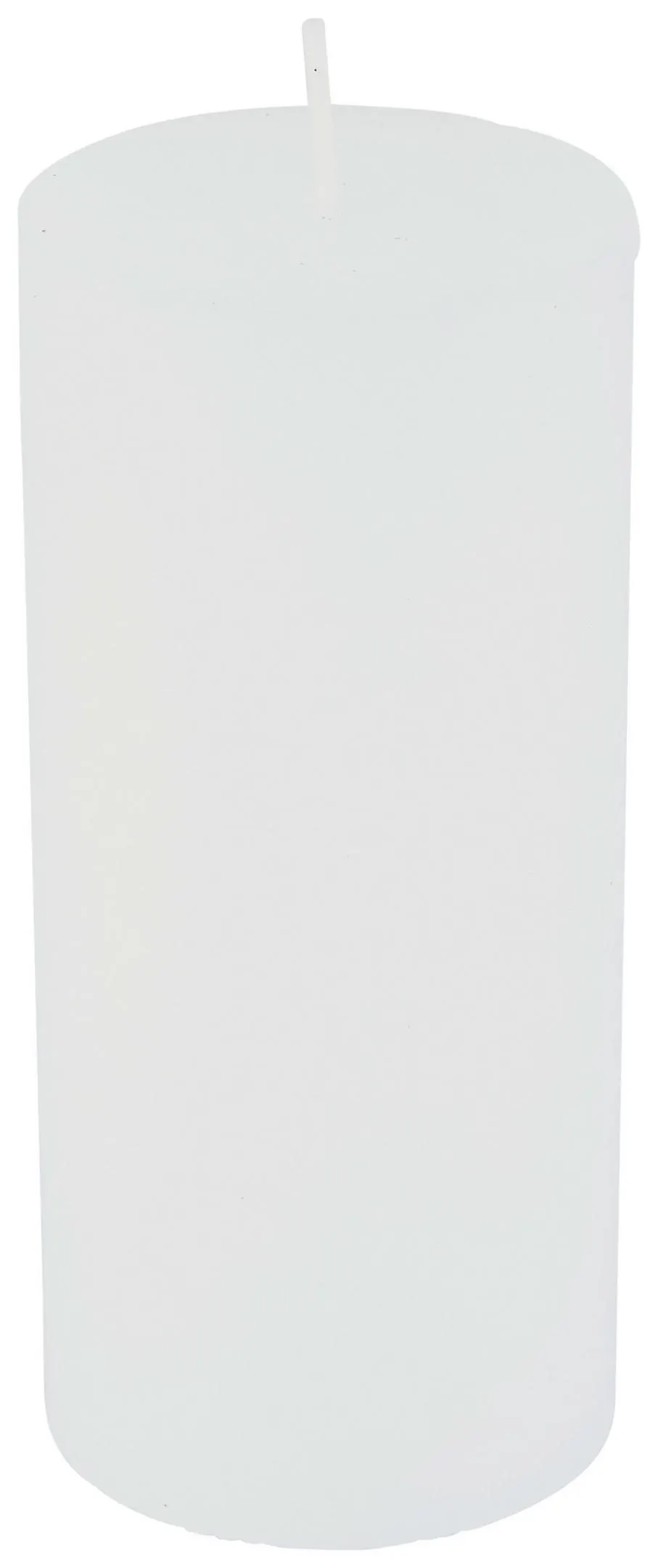Ondega Stumpenkerze Saphira Weiß Ø/H: 6,8/15 cm