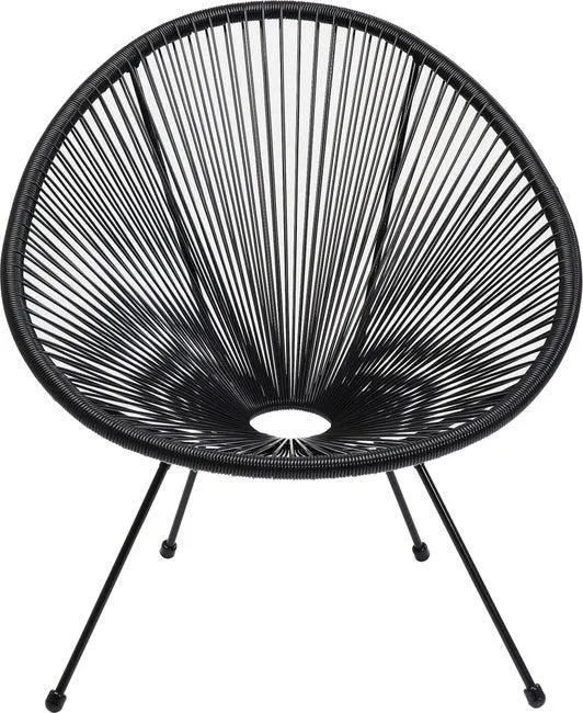 Sessel Acapulco Mono Schwarz