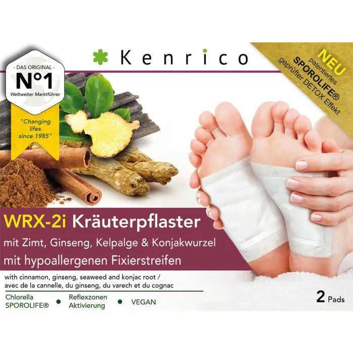 Kenrico Kräuterpflaster mit Zimt, Ginseng, Kelpalge und Konjakwurzel 2 Stück
