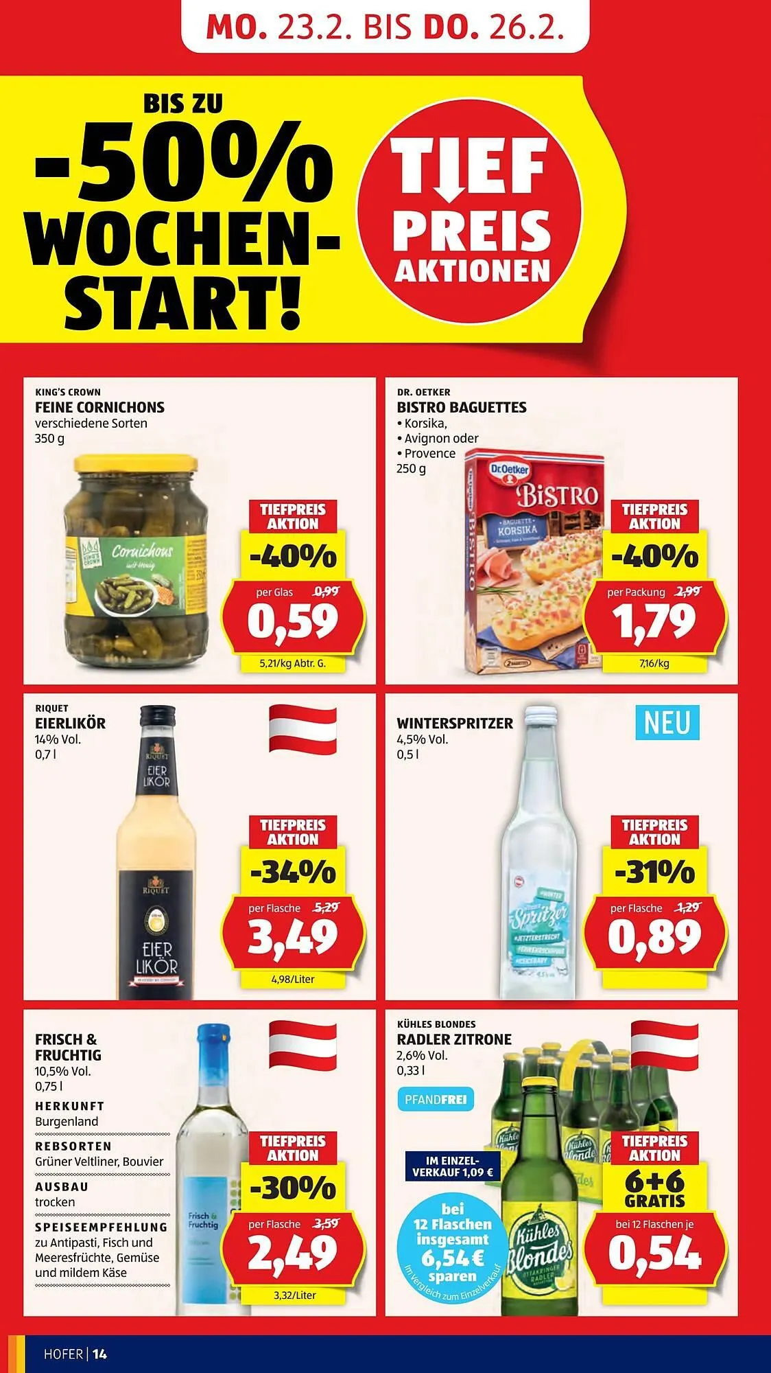 Hofer Flugblatt von 20. Februar bis 1. März 2026 - Flugblätt seite 16