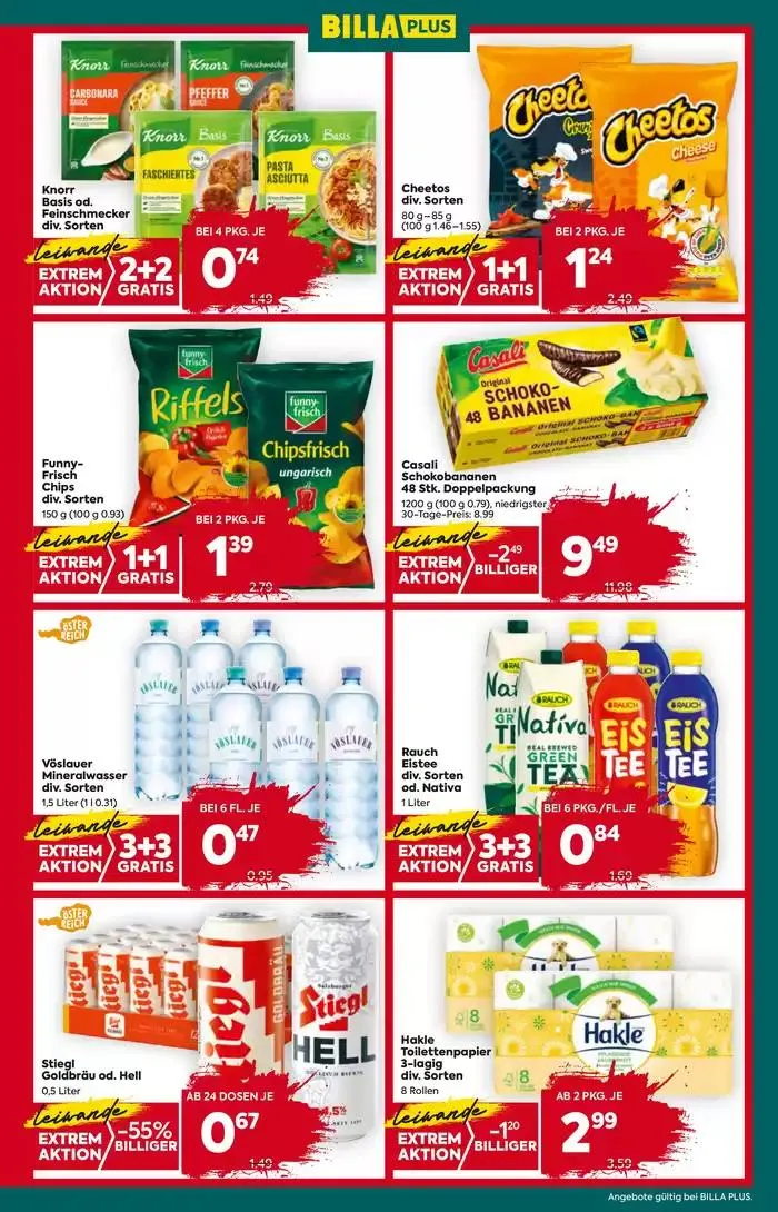 BILLA PLUS Flugblatt von 26. September bis 10. Oktober 2024 - Flugblätt seite 5