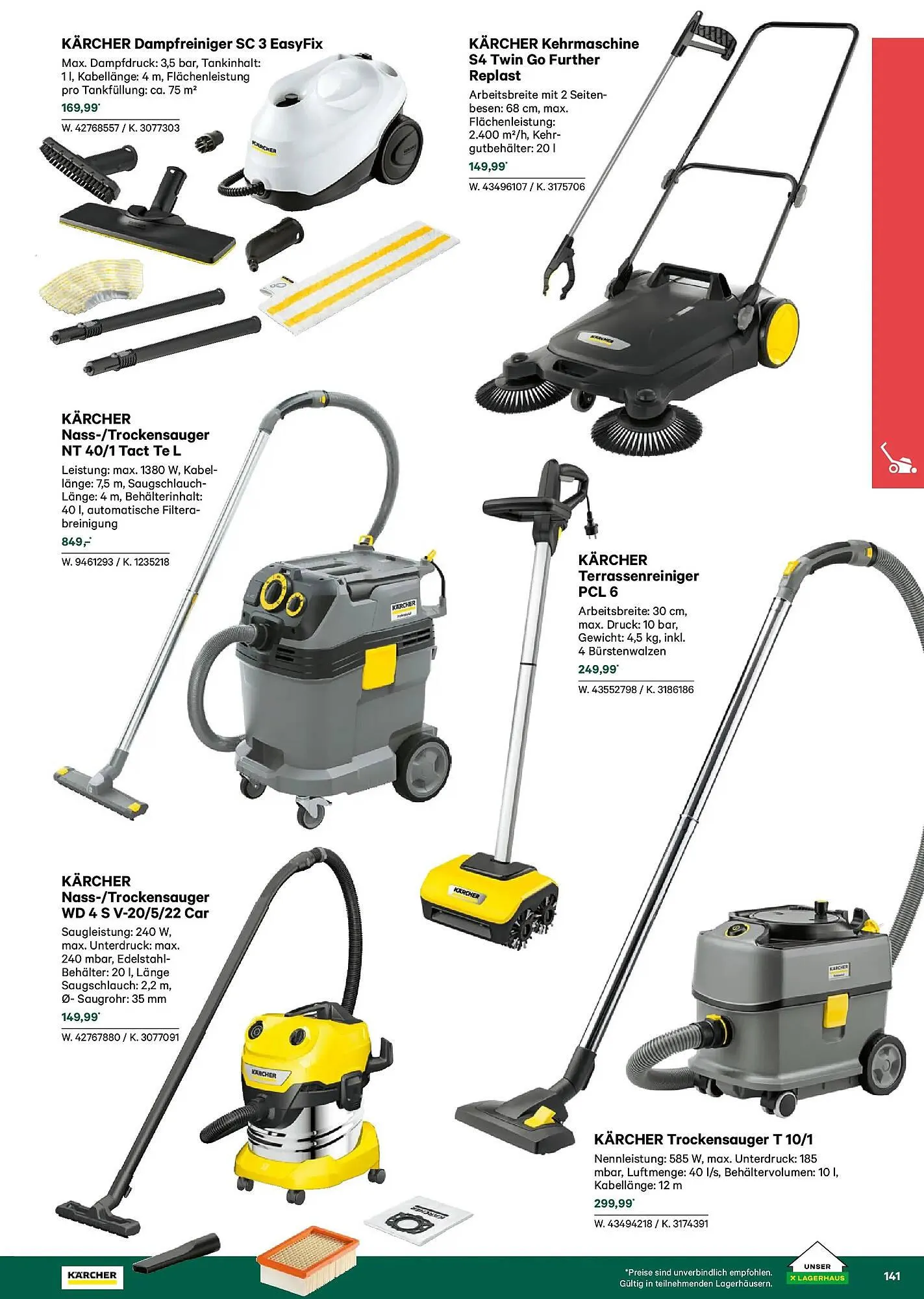 Lagerhaus Flugblatt von 22. Februar bis 31. Mai 2026 - Flugblätt seite  141