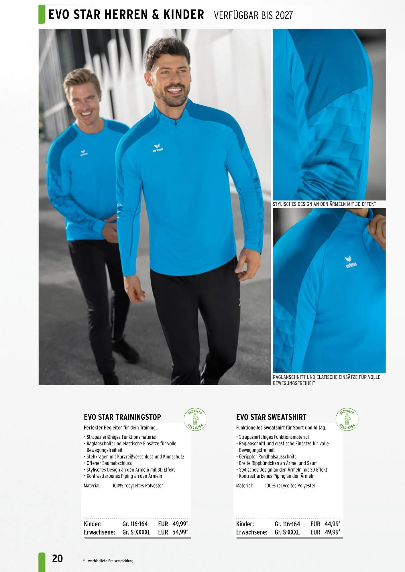 ERIMA Flugblatt von 2. Jänner bis 31. Dezember 2024 - Flugblätt seite  20