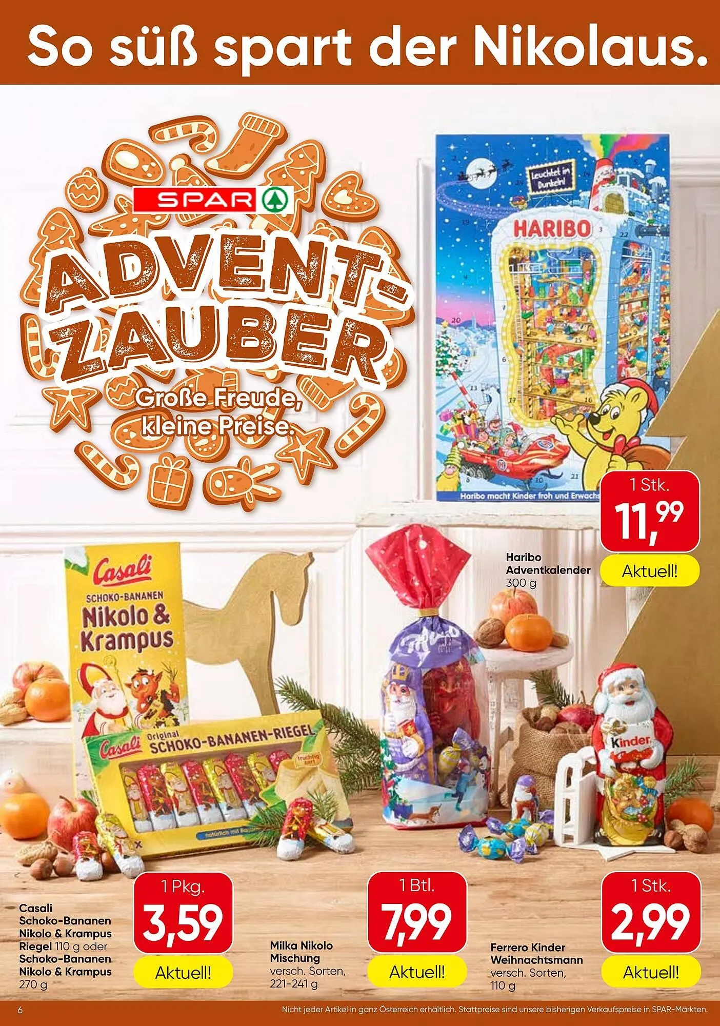 Spar Flugblatt von 13. November bis 19. November 2025 - Flugblätt seite 6