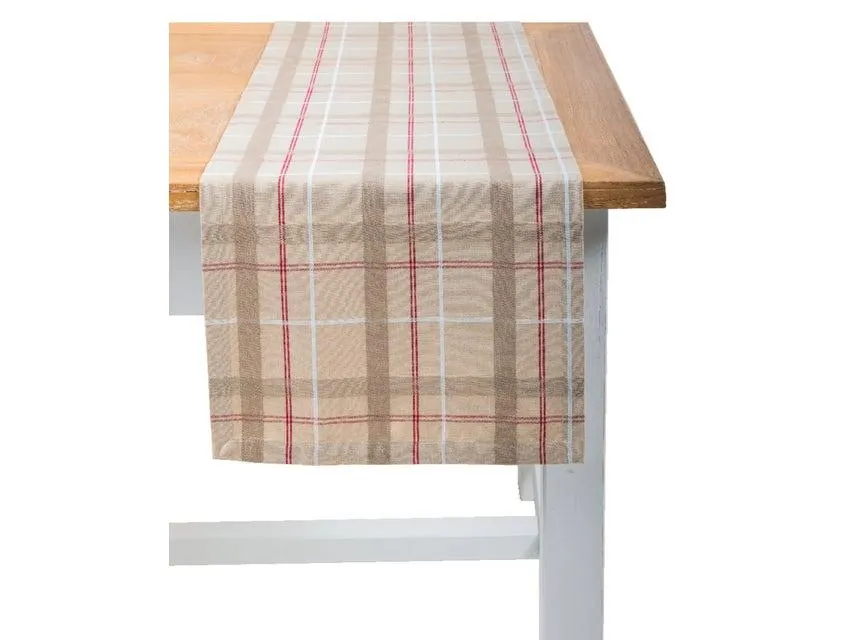 Tischläufer Karo - 40x150 cm