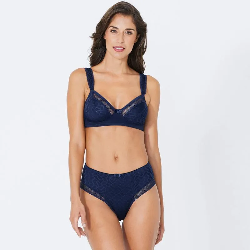 Damen-Rioslip mit Mesh-Besatz