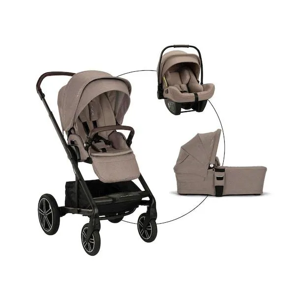 Kombikinderwagen Mixx Next Trio-Set inkl. Babyschale Pipa Next