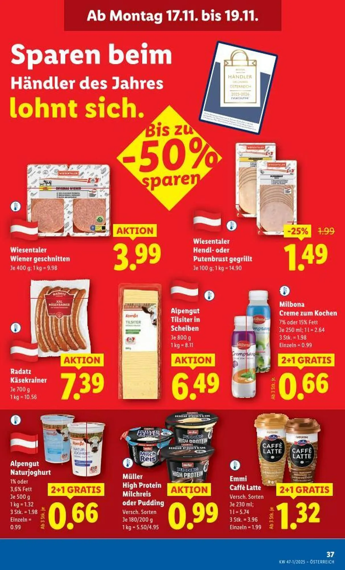 Lidl Flugblatt von 13. November bis 19. November 2025 - Flugblätt seite 42