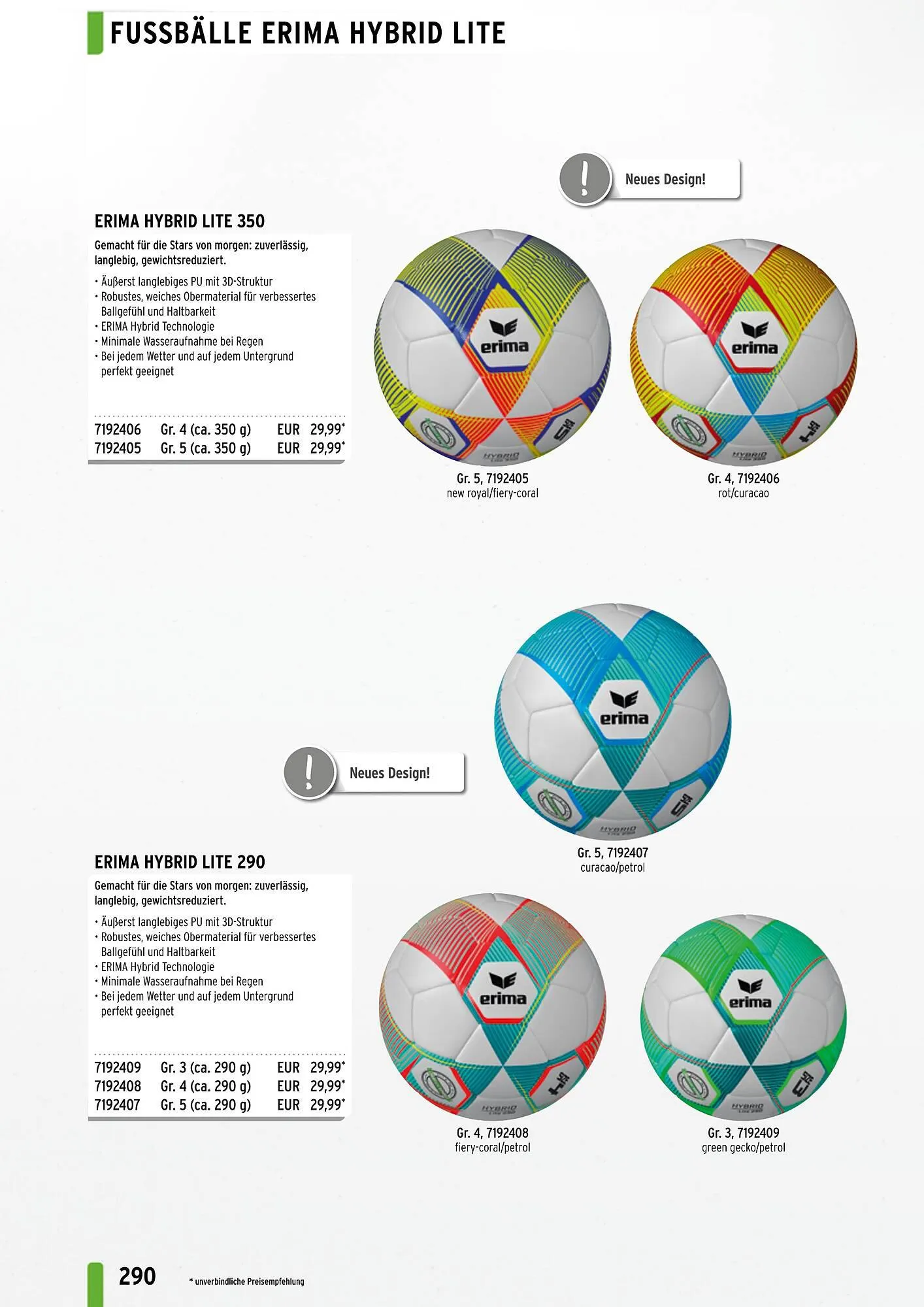 ERIMA Flugblatt von 2. Jänner bis 31. Dezember 2024 - Flugblätt seite 290
