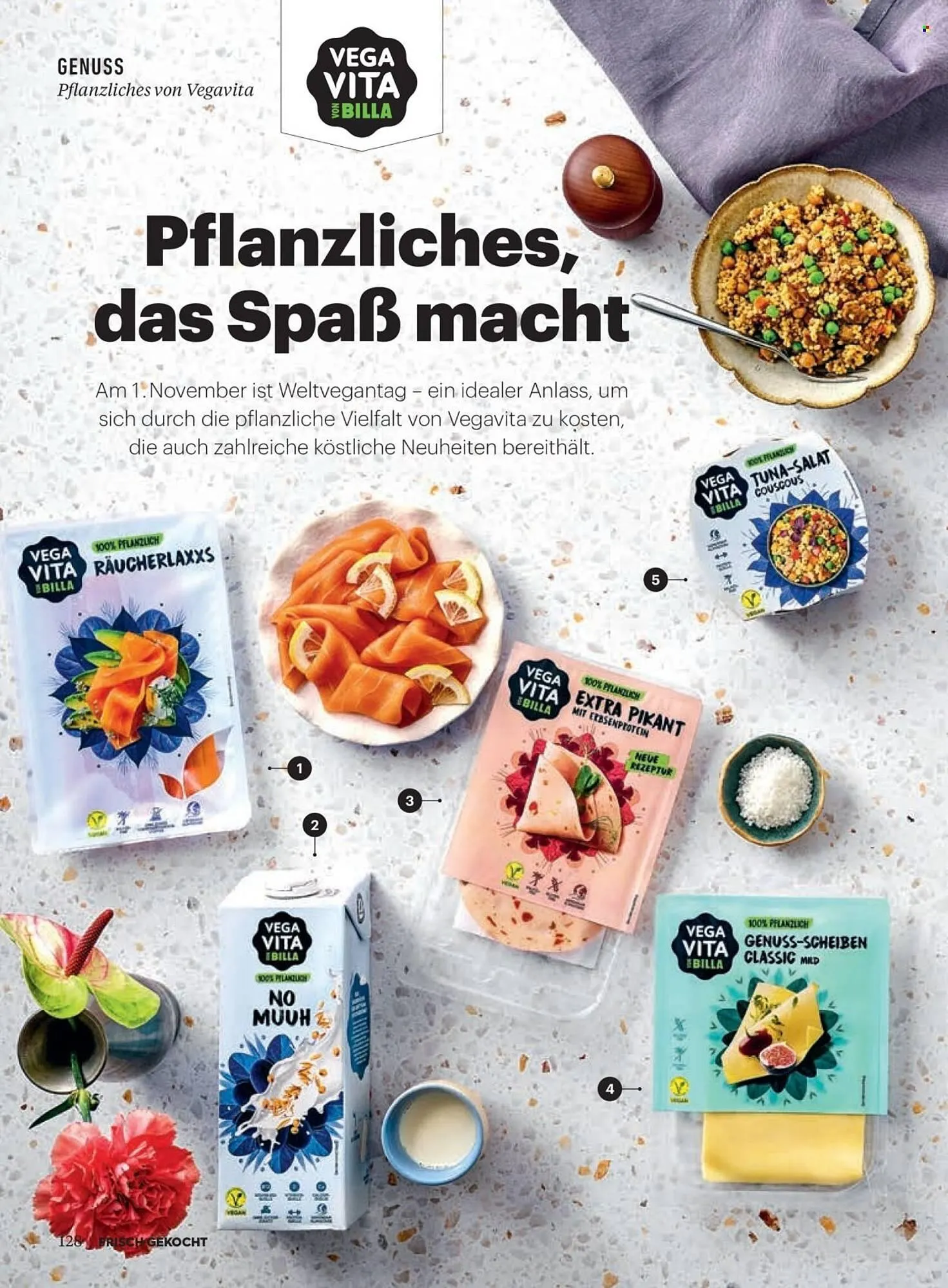 Billa Flugblatt von 1. November bis 30. November 2025 - Flugblätt seite 124