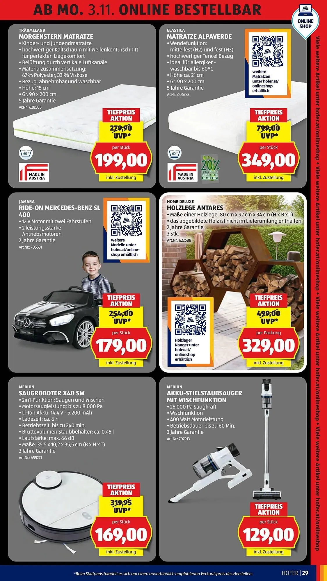 Hofer Flugblatt von 30. Oktober bis 6. November 2025 - Flugblätt seite 33