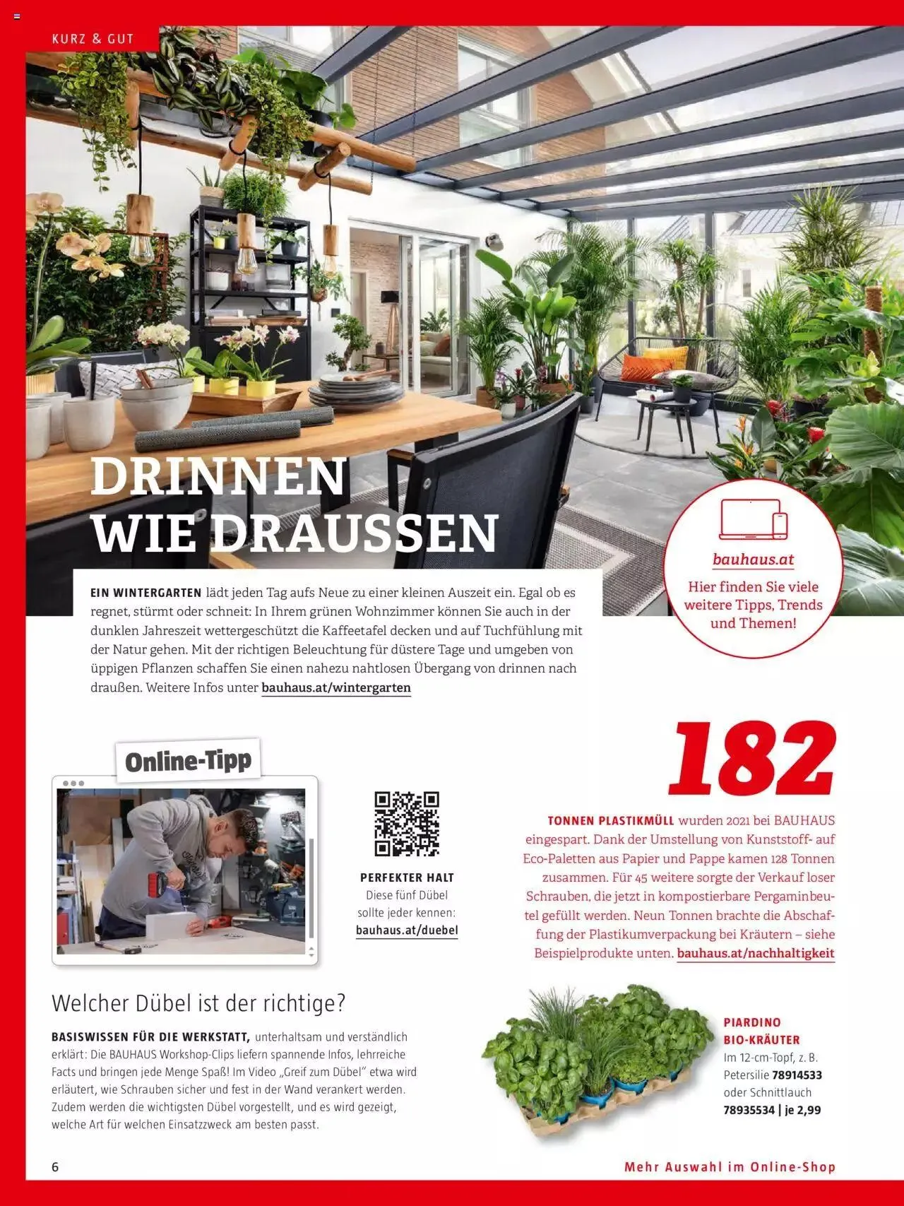 Bauhaus passt! Magazin von 24. Jänner bis 31. Dezember 2023 - Flugblätt seite  6