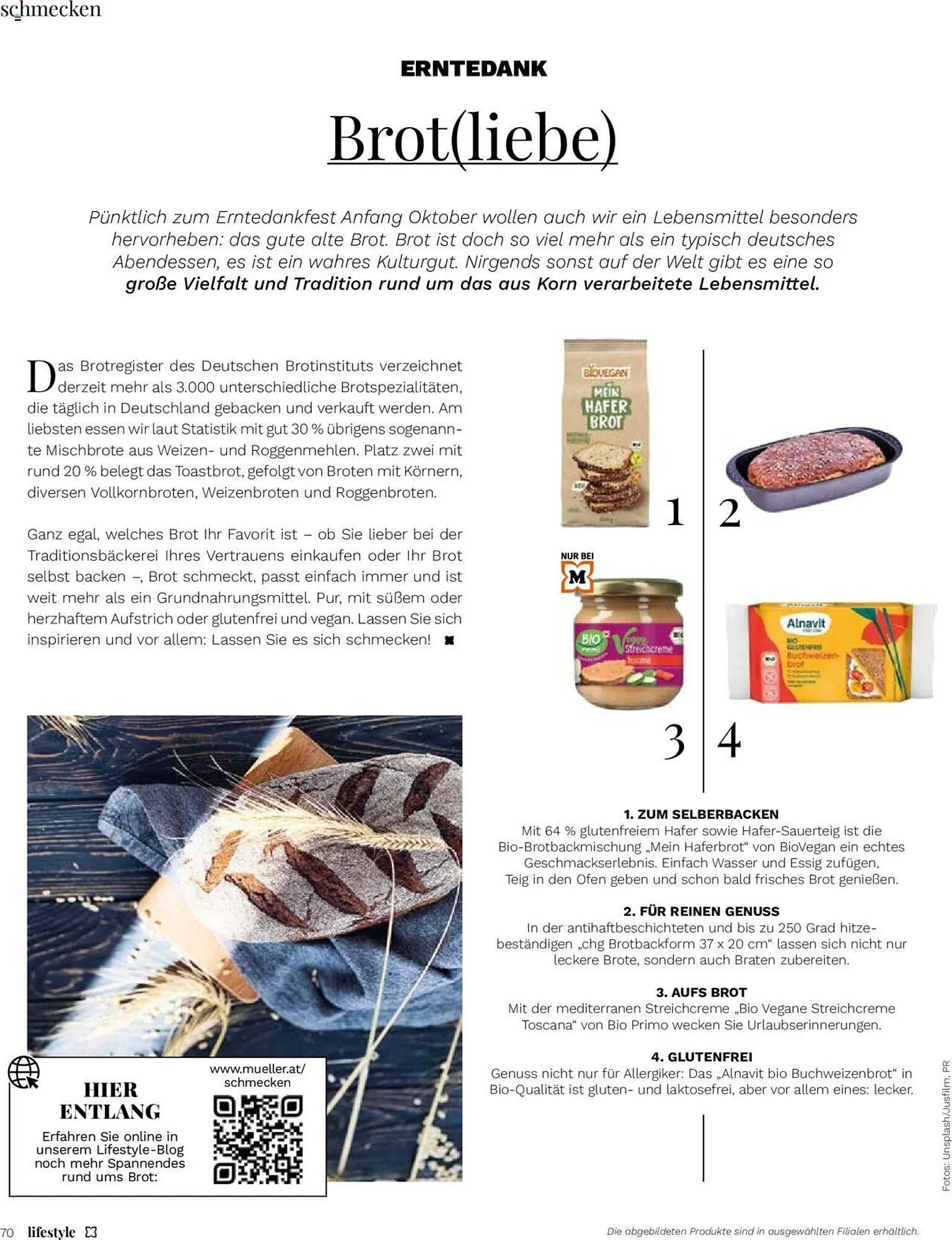Müller Flugblatt von 1. September bis 31. Oktober 2023 - Flugblätt seite  70