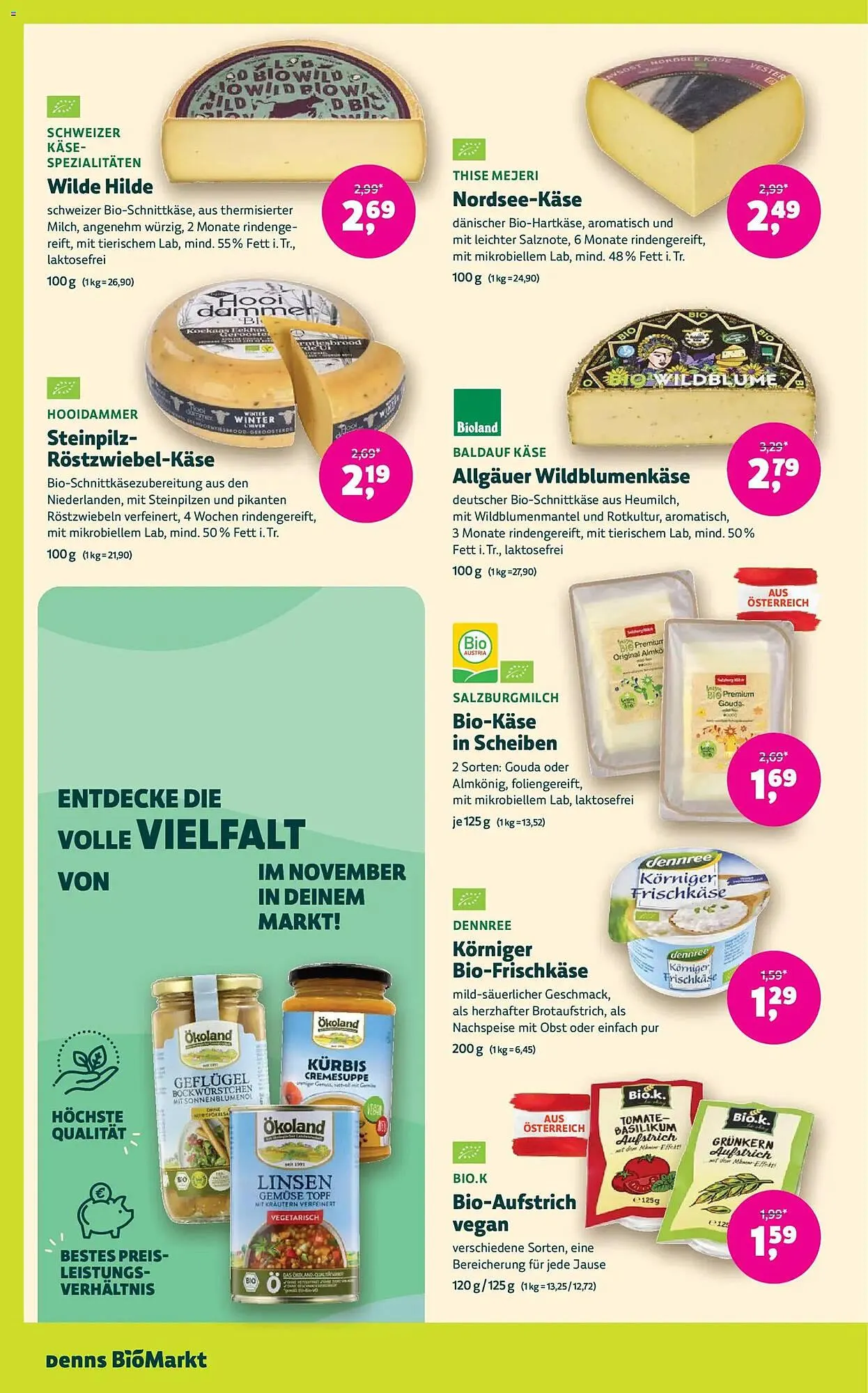 Denn's Biomarkt Flugblatt von 5. November bis 18. November 2025 - Flugblätt seite 6