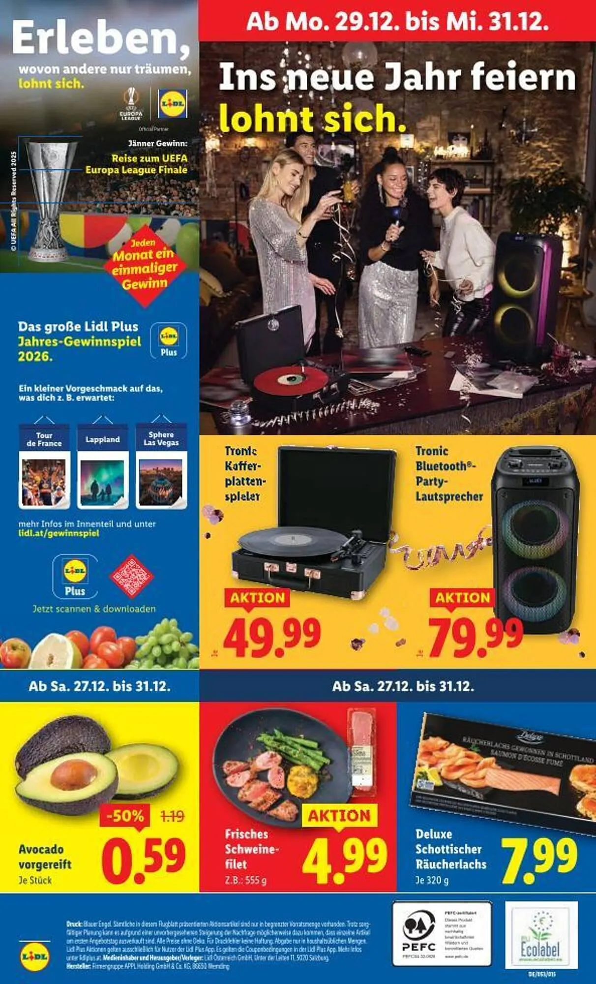 Lidl Flugblatt von 27. Dezember bis 31. Dezember 2025 - Flugblätt seite  27