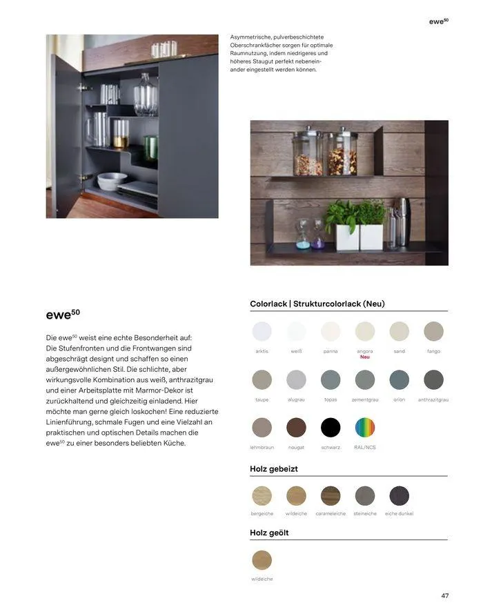 ewe Katalog von 26. März bis 31. Dezember 2024 - Flugblätt seite 47