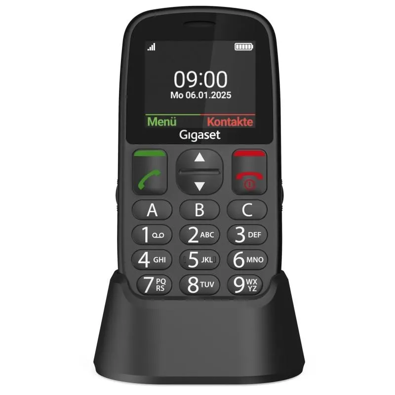 Gigaset Mobiltelefon GL395 schwarz