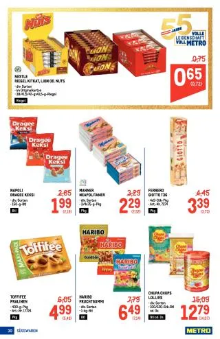 METRO Flugblatt Food - Metro Profi von 17. September bis 30. September 2026 - Flugblätt seite  30