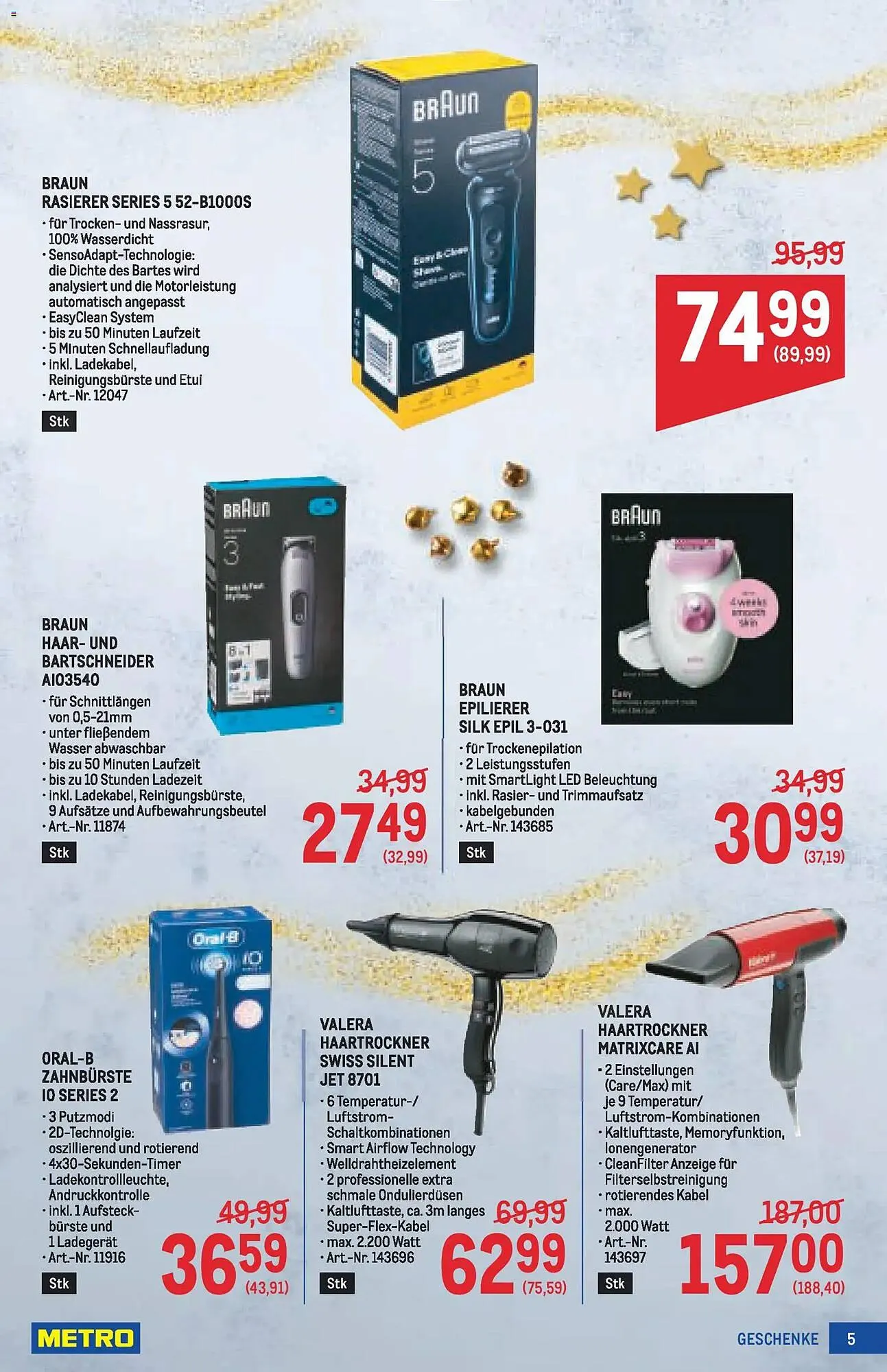 Metro Flugblatt von 27. November bis 24. Dezember 2025 - Flugblätt seite 5