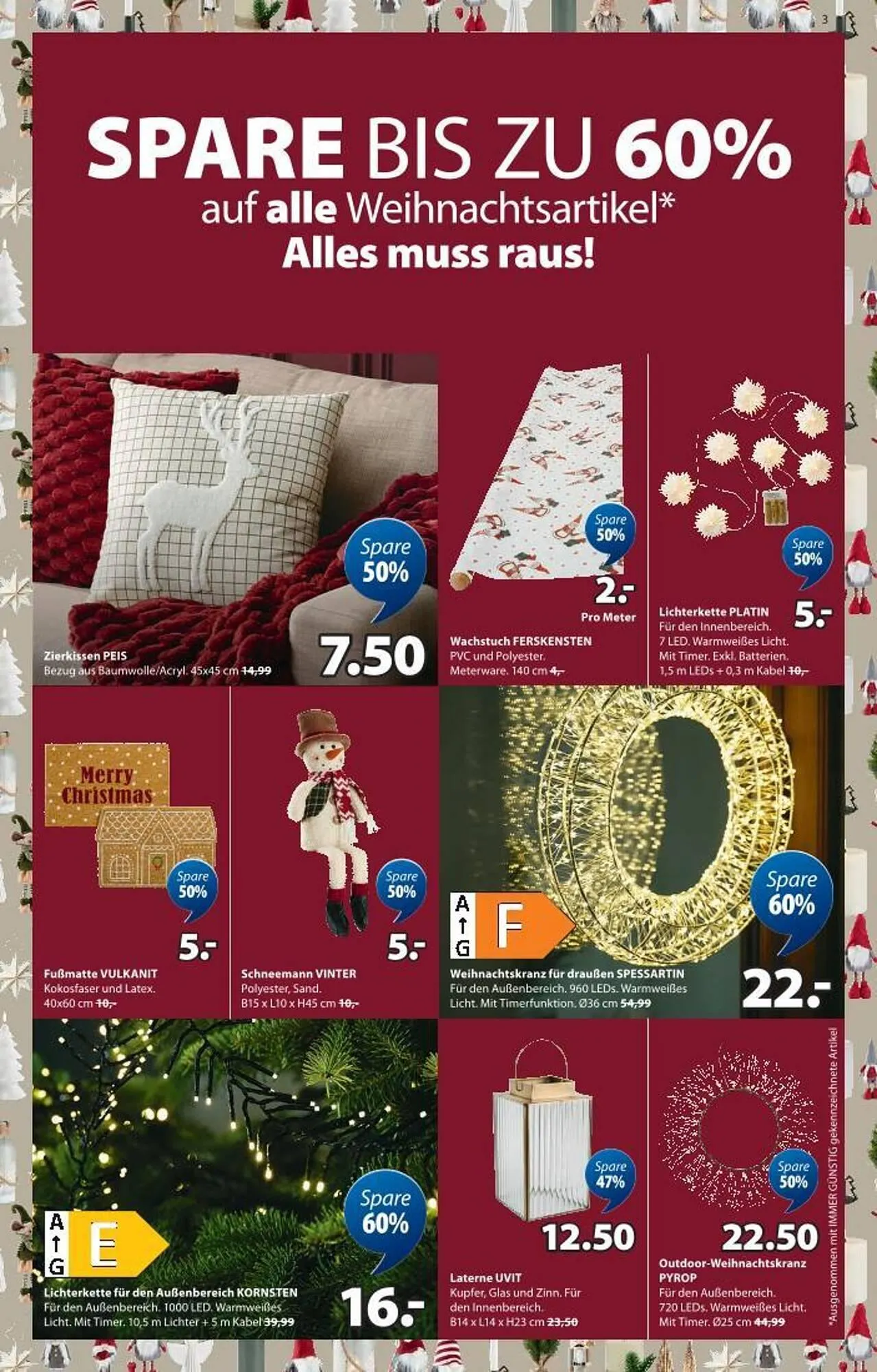 JYSK Flugblatt von 10. Dezember bis 6. Jänner 2026 - Flugblätt seite  3