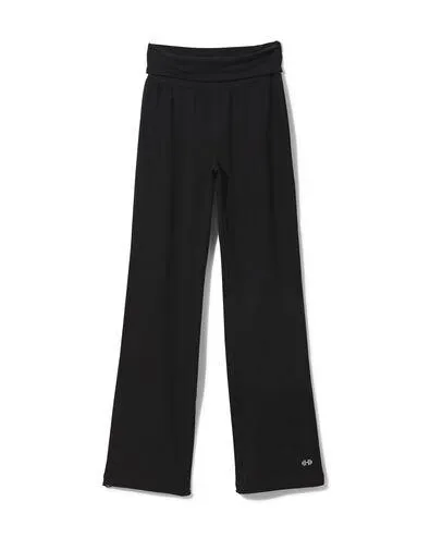 dames yogabroek zwart