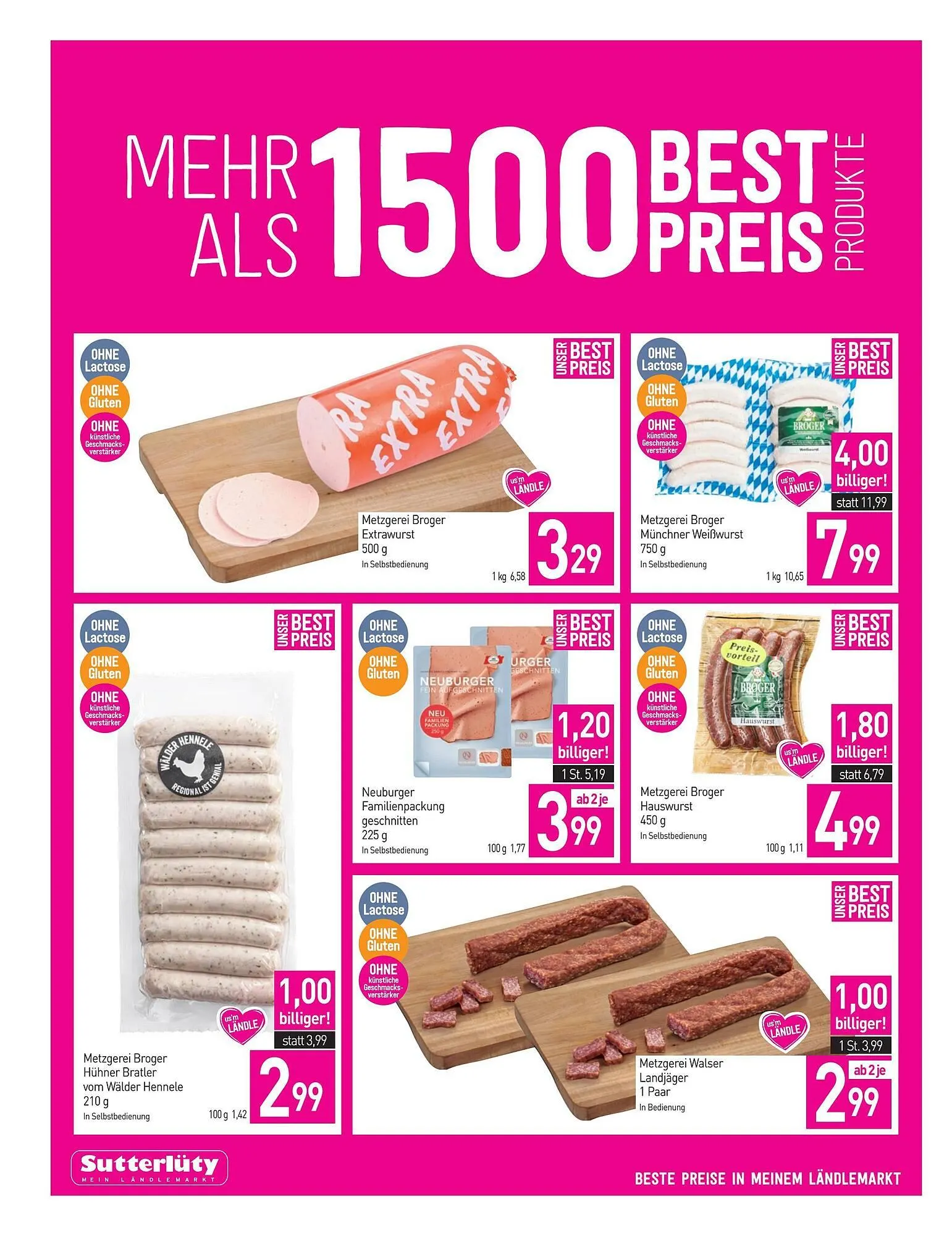 Sutterlüty Flugblatt von 8. Jänner bis 13. Jänner 2026 - Flugblätt seite  2