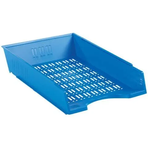 Briefablage A4 blau DONAU 7470001-10