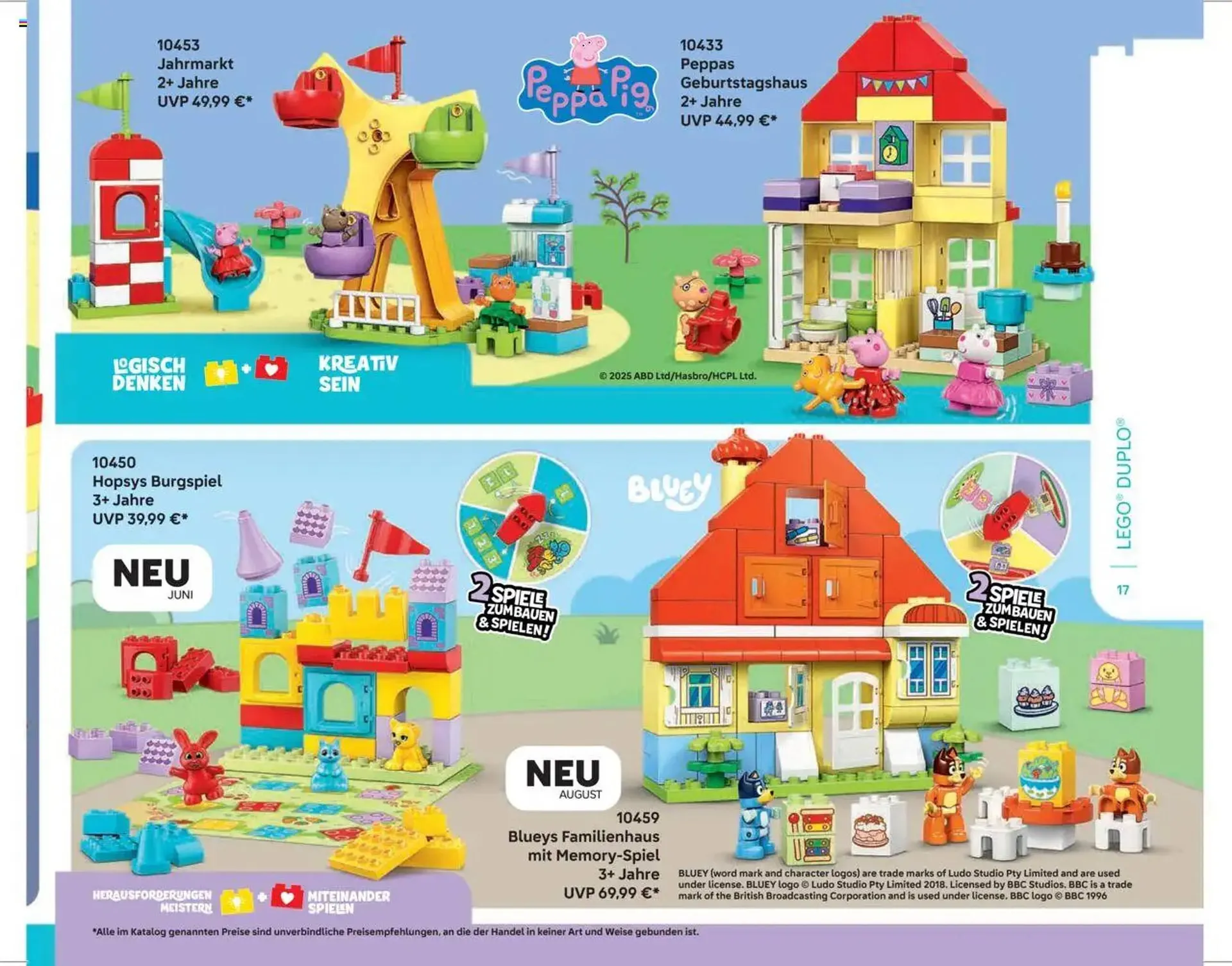 Lego Flugblatt von 1. September bis 31. Dezember 2025 - Flugblätt seite  17