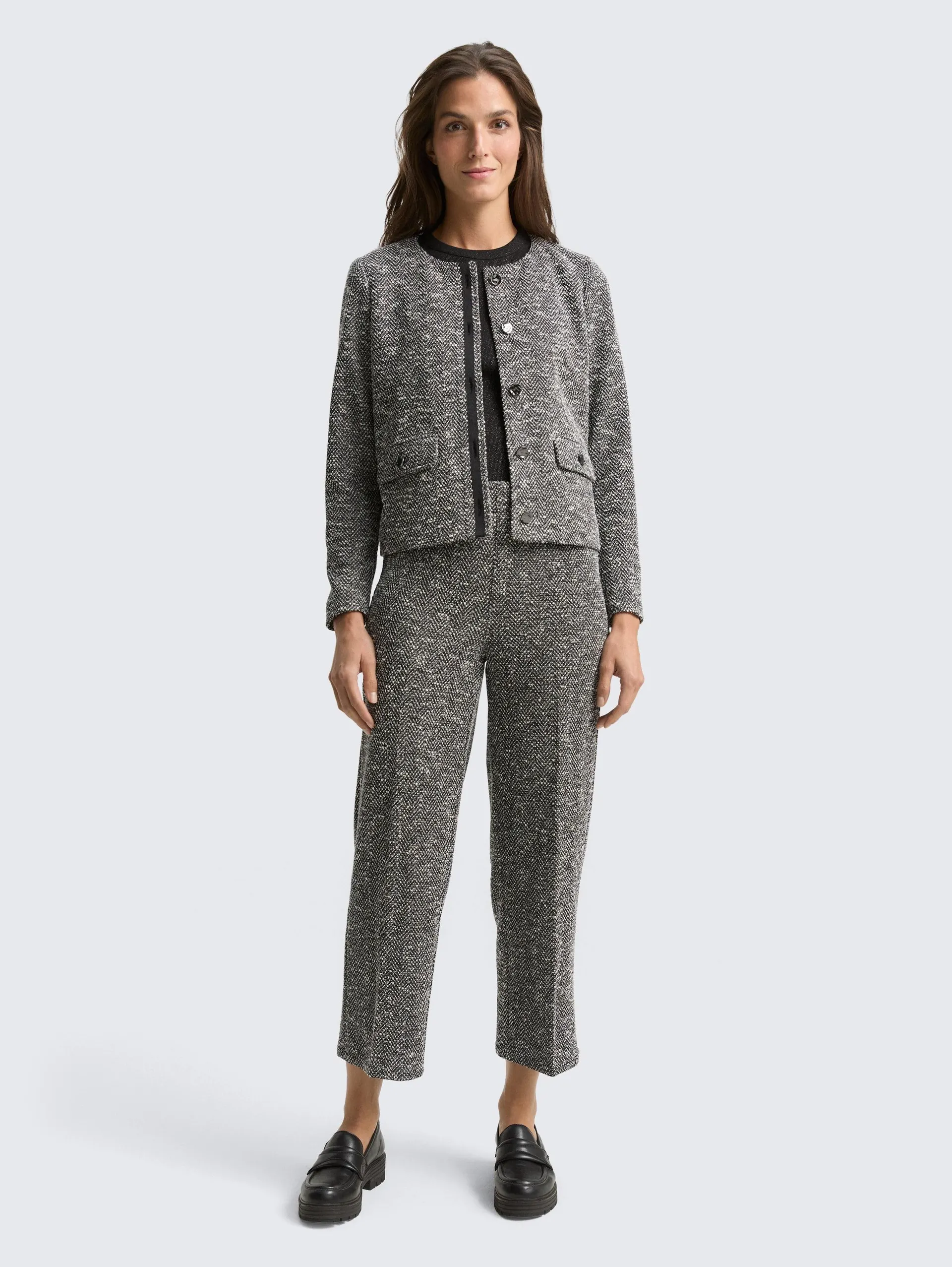 TTLEA Straight Bouclé Hose