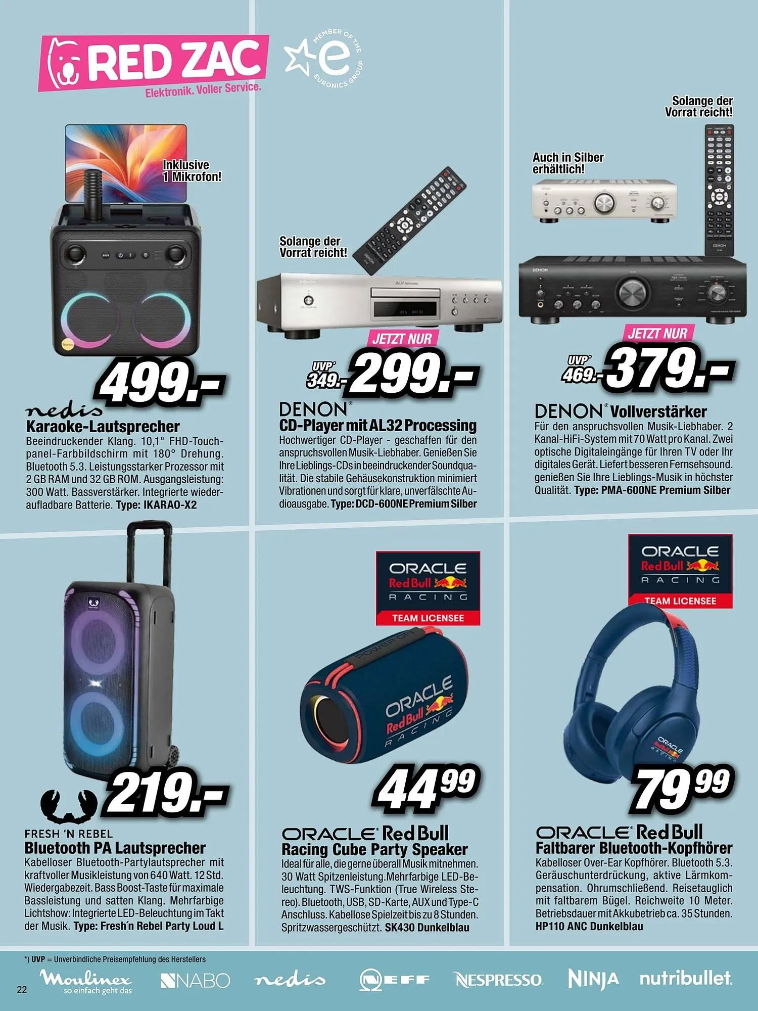 Red Zac Flugblatt von 7. Dezember bis 25. Dezember 2025 - Flugblätt seite 22