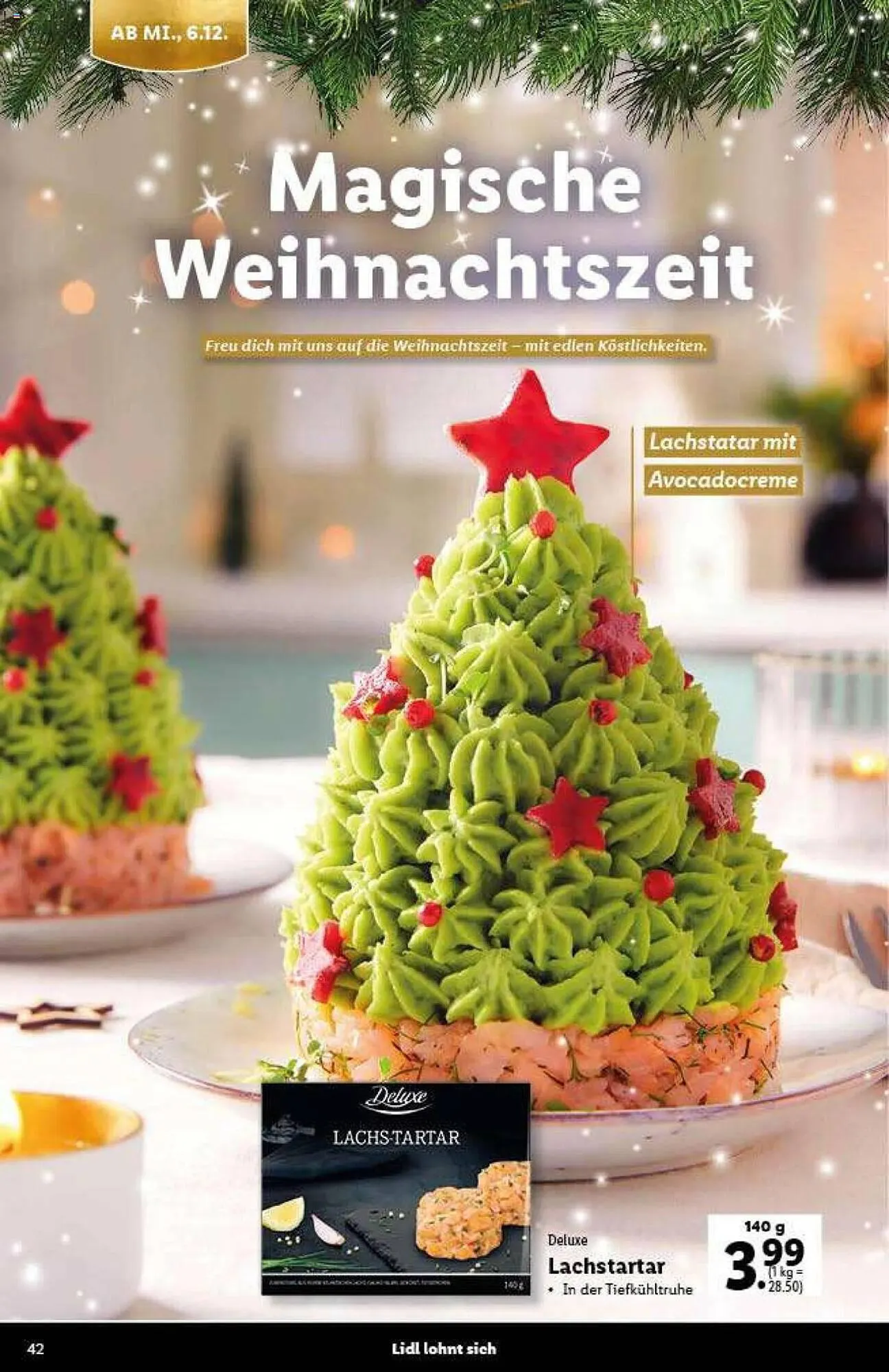 Lidl Flugblatt von 9. November bis 21. Dezember 2023 - Flugblätt seite  42