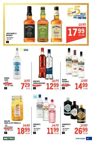 METRO Flugblatt -Profi von 19. März bis 1. April 2026 - Flugblätt seite 43