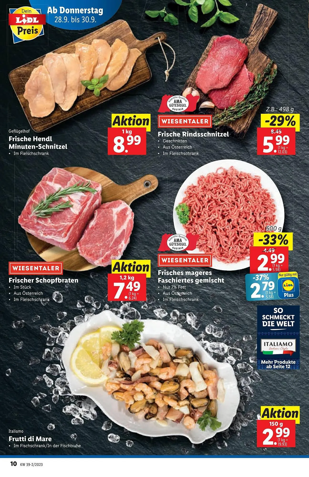 Lidl Flugblatt von 27. September bis 4. Oktober 2023 - Flugblätt seite 10
