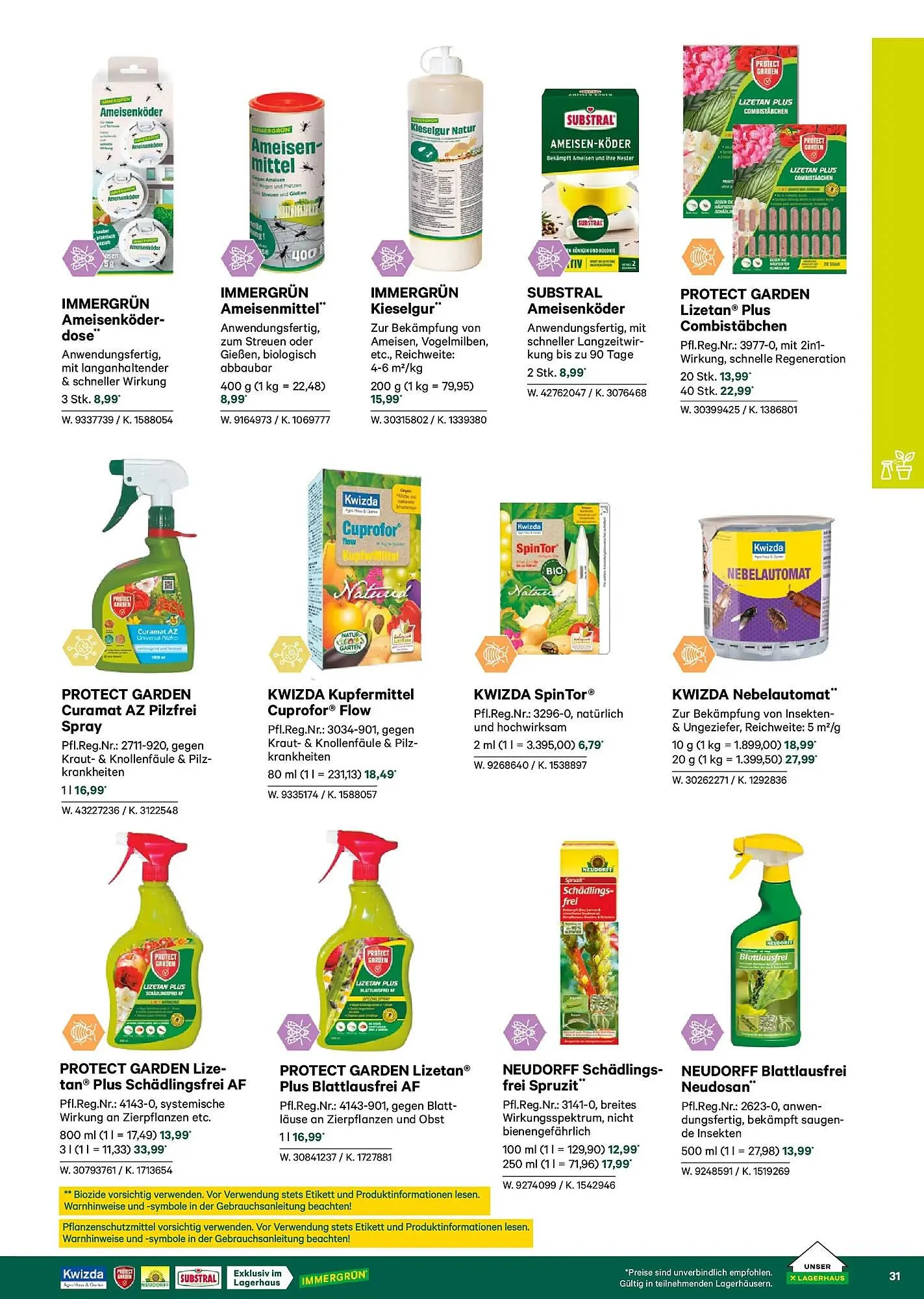 Lagerhaus Flugblatt von 22. Februar bis 31. Mai 2026 - Flugblätt seite 31