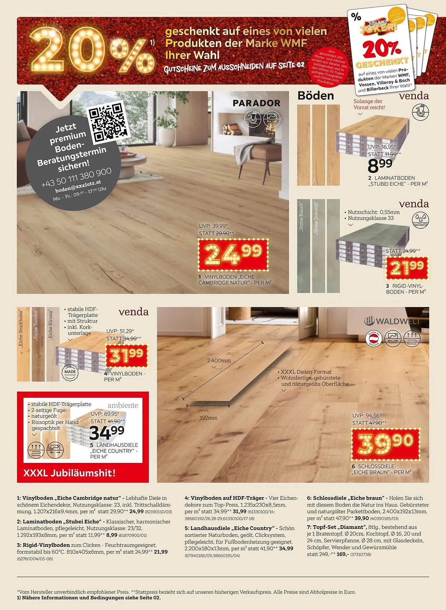 XXXLutz Prospekt von 4. November bis 11. November 2025 - Flugblätt seite 22