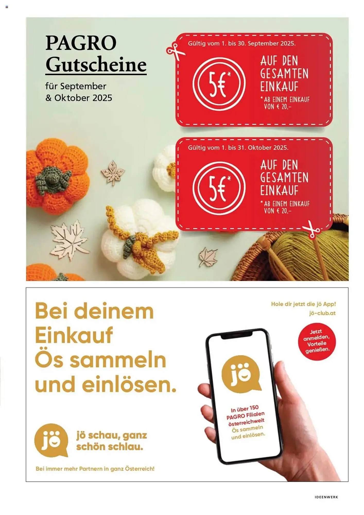 Pagro Diskont Flugblatt von 17. September bis 12. Dezember 2025 - Flugblätt seite  25