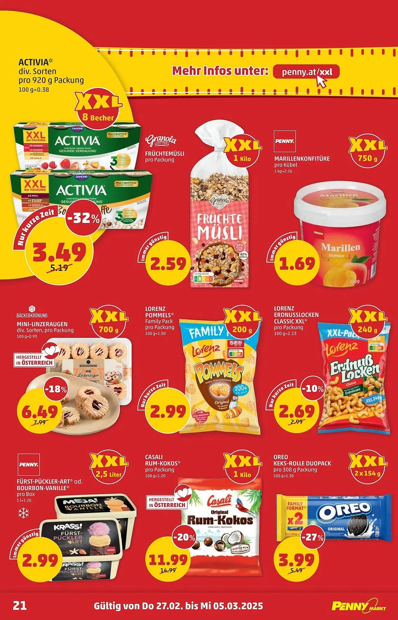 PENNY Flugblatt von 27. Februar bis 5. März 2025 - Flugblätt seite 21