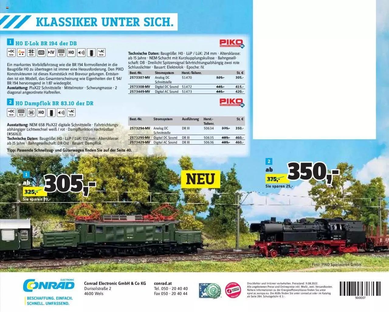 Conrad Angebote von 13. September bis 31. Dezember 2023 - Flugblätt seite  295