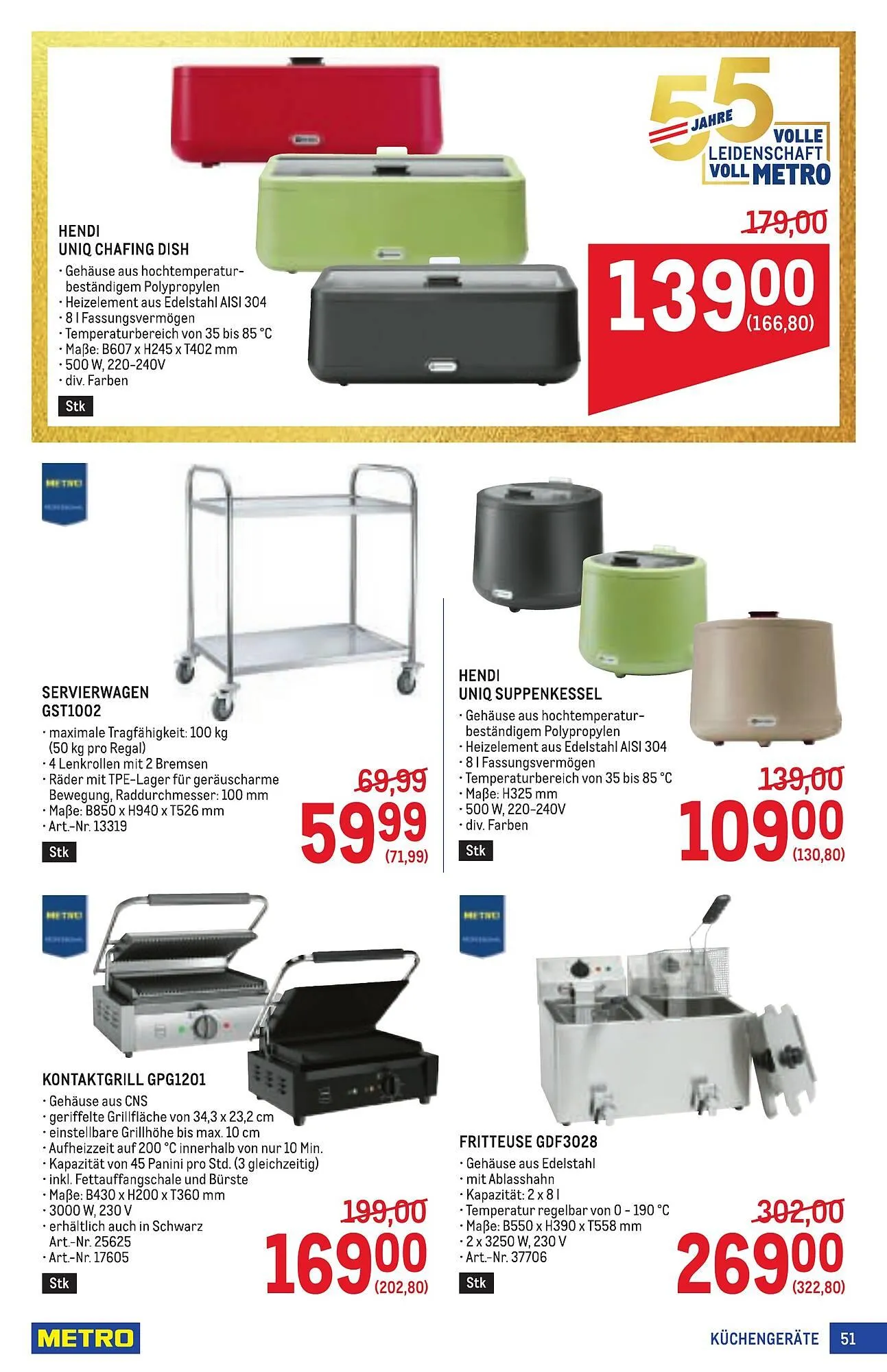 Metro Flugblatt von 2. April bis 15. April 2026 - Flugblätt seite  51