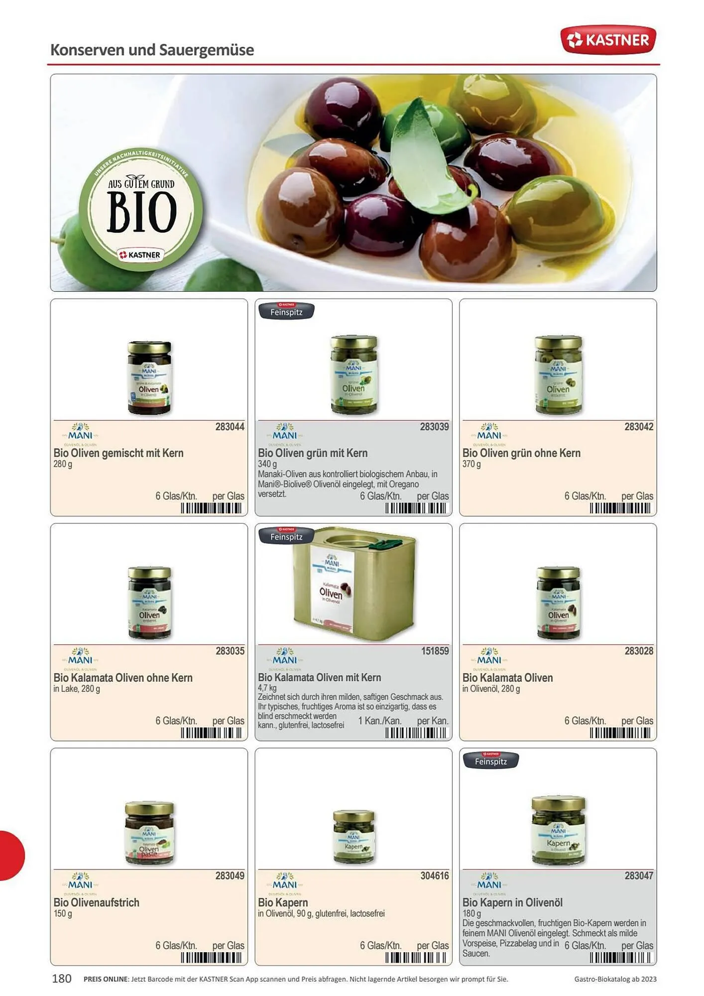 Kastner Flugblatt von 15. September bis 30. Dezember 2023 - Flugblätt seite  182