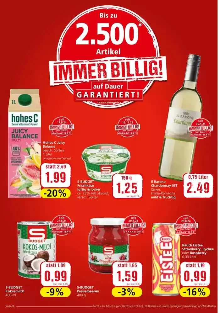Tolles Angebot für alle Kunden von 25. September bis 9. Oktober 2024 - Flugblätt seite 8