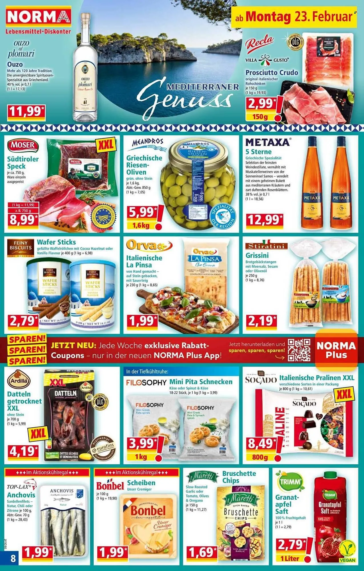 Norma Prospekt von 23. Februar bis 28. Februar 2026 - Flugblätt seite 8