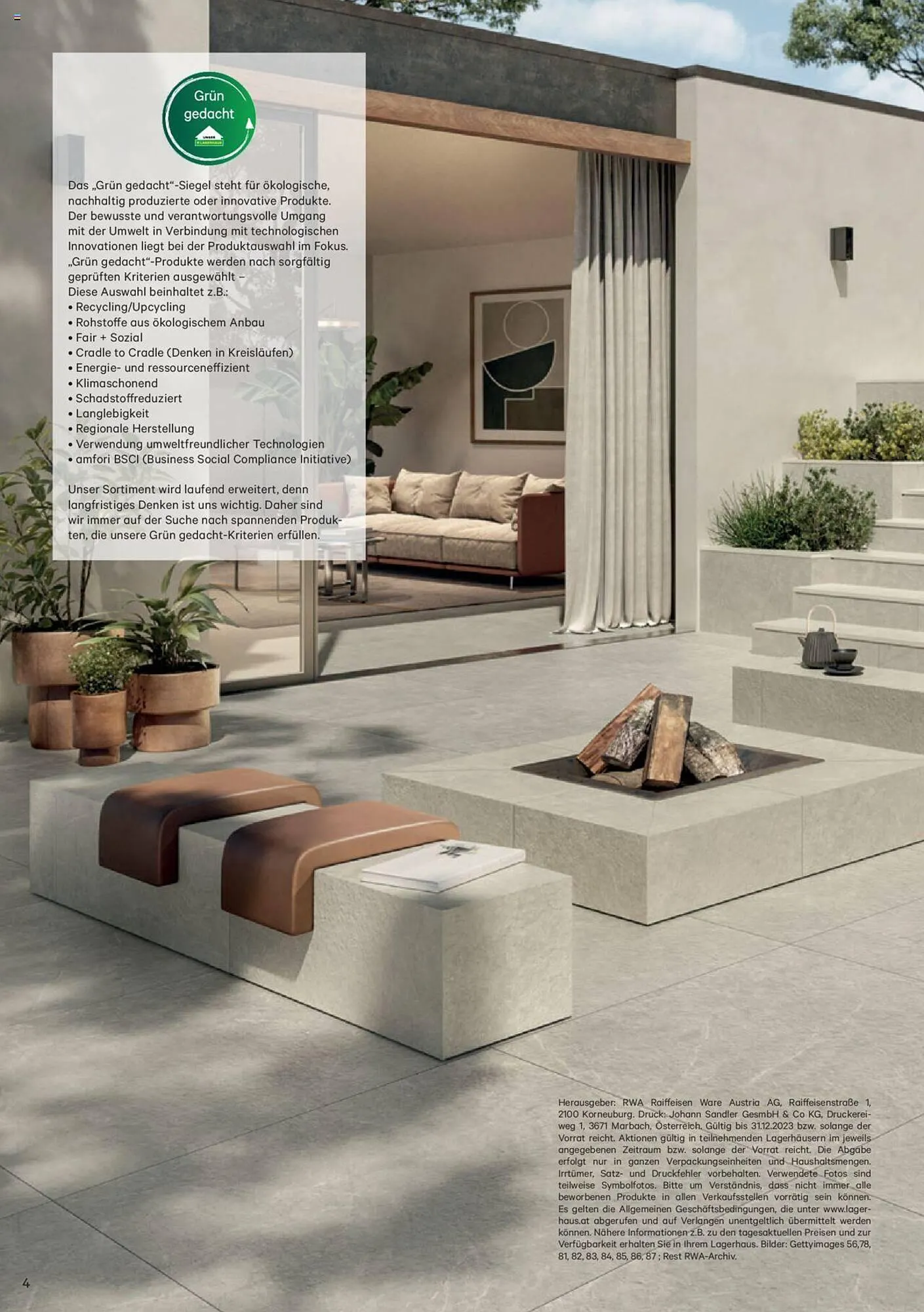 Lagerhaus Flugblatt von 2. März bis 31. Dezember 2023 - Flugblätt seite 4